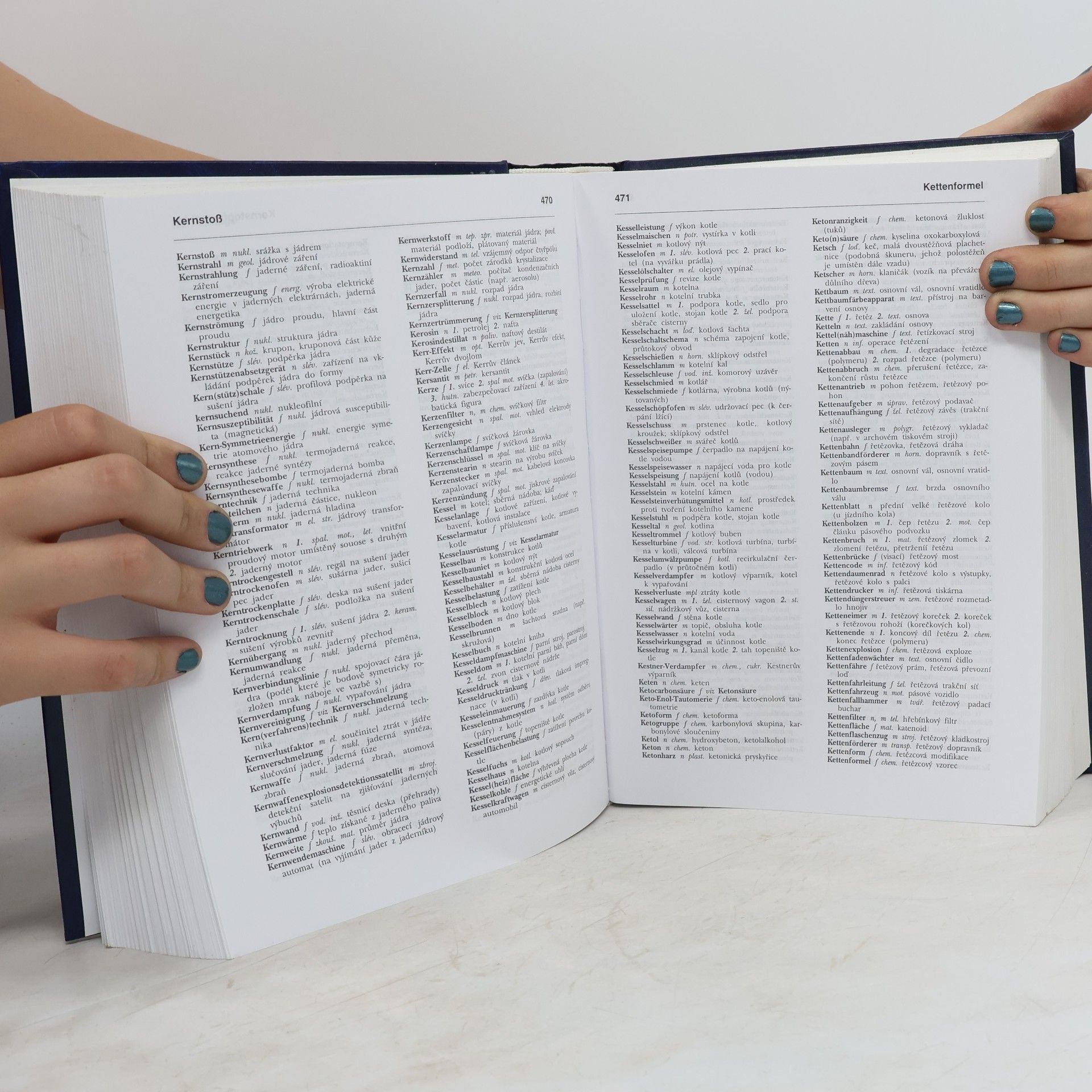 Heger Josef Německo-český vědeckotechnický slovník = Deutsch-tschechisches wissenschaftlich-technisches Wörterbuch