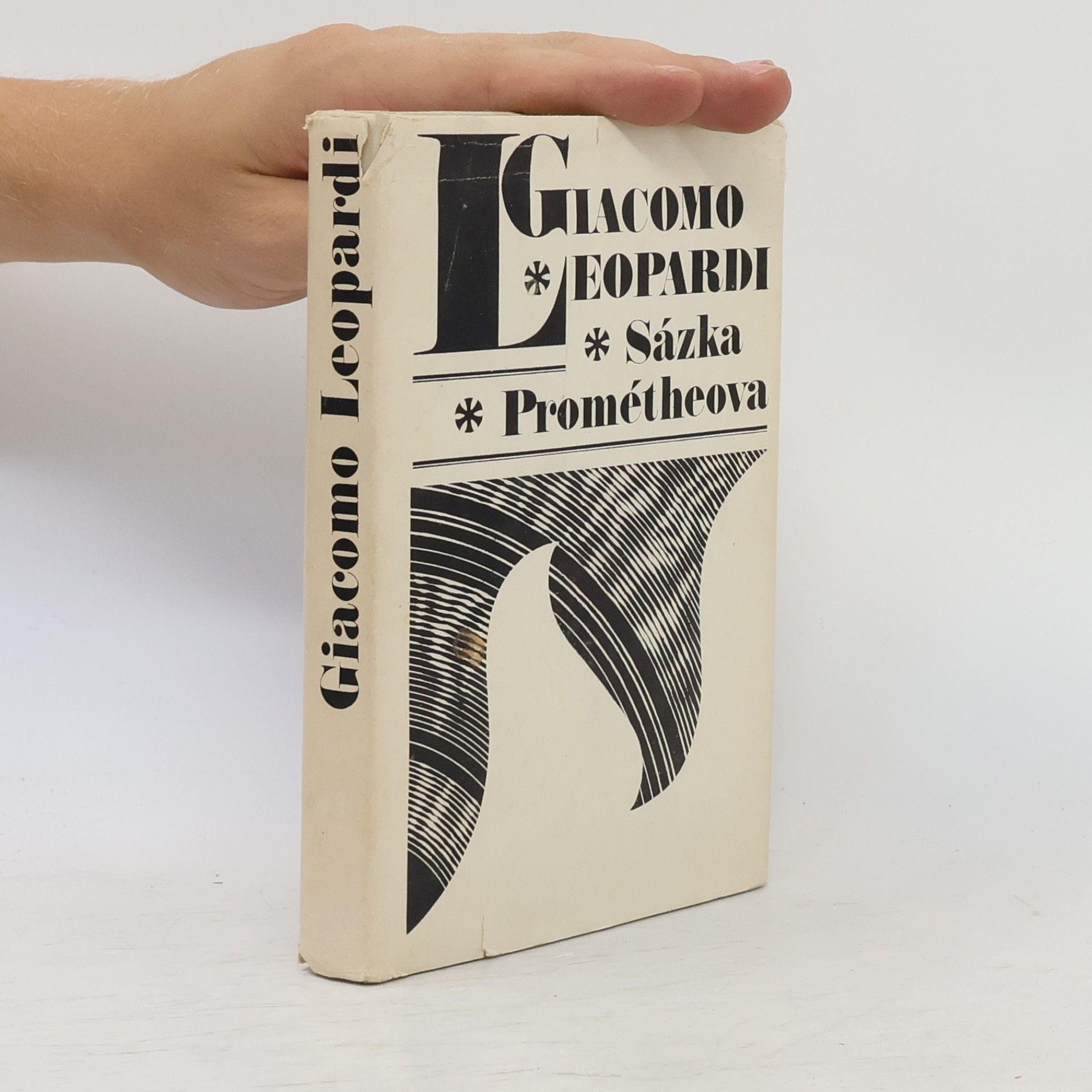 Giacomo Leopardi Sázka Prométheova