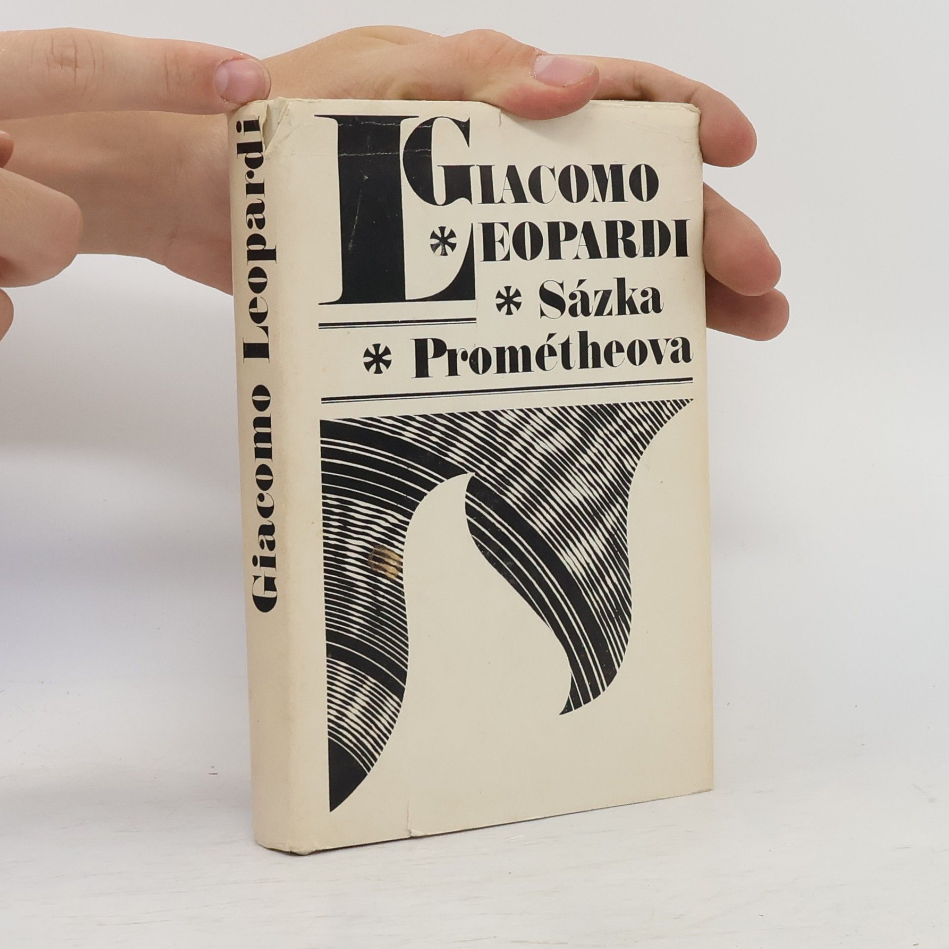 Giacomo Leopardi Sázka Prométheova
