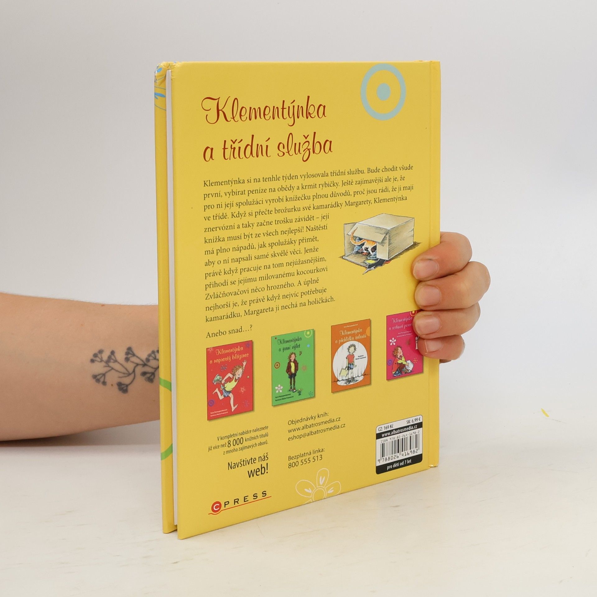 Sara Pennypackerová Klementýnka a třídní služba
