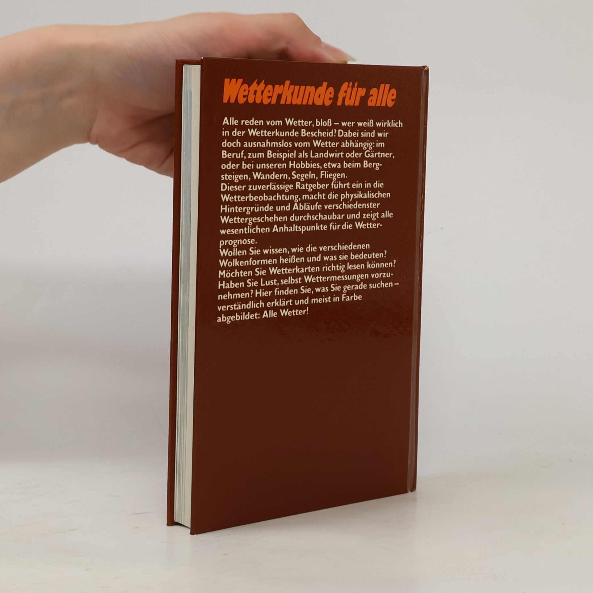 Günter D. Roth Wetterkunde für alle