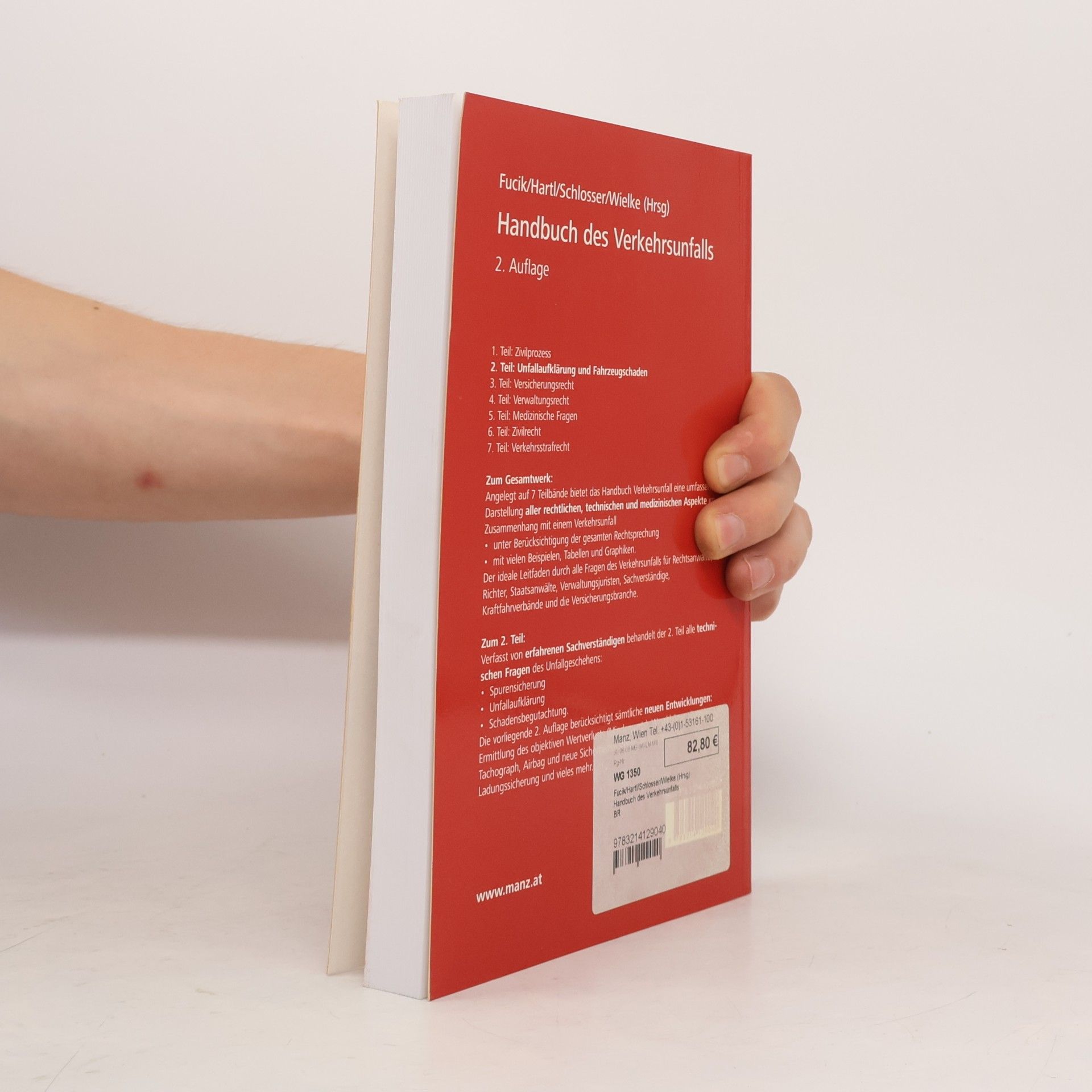 Heribert Bürger Handbuch des Verkehrsunfalls 2