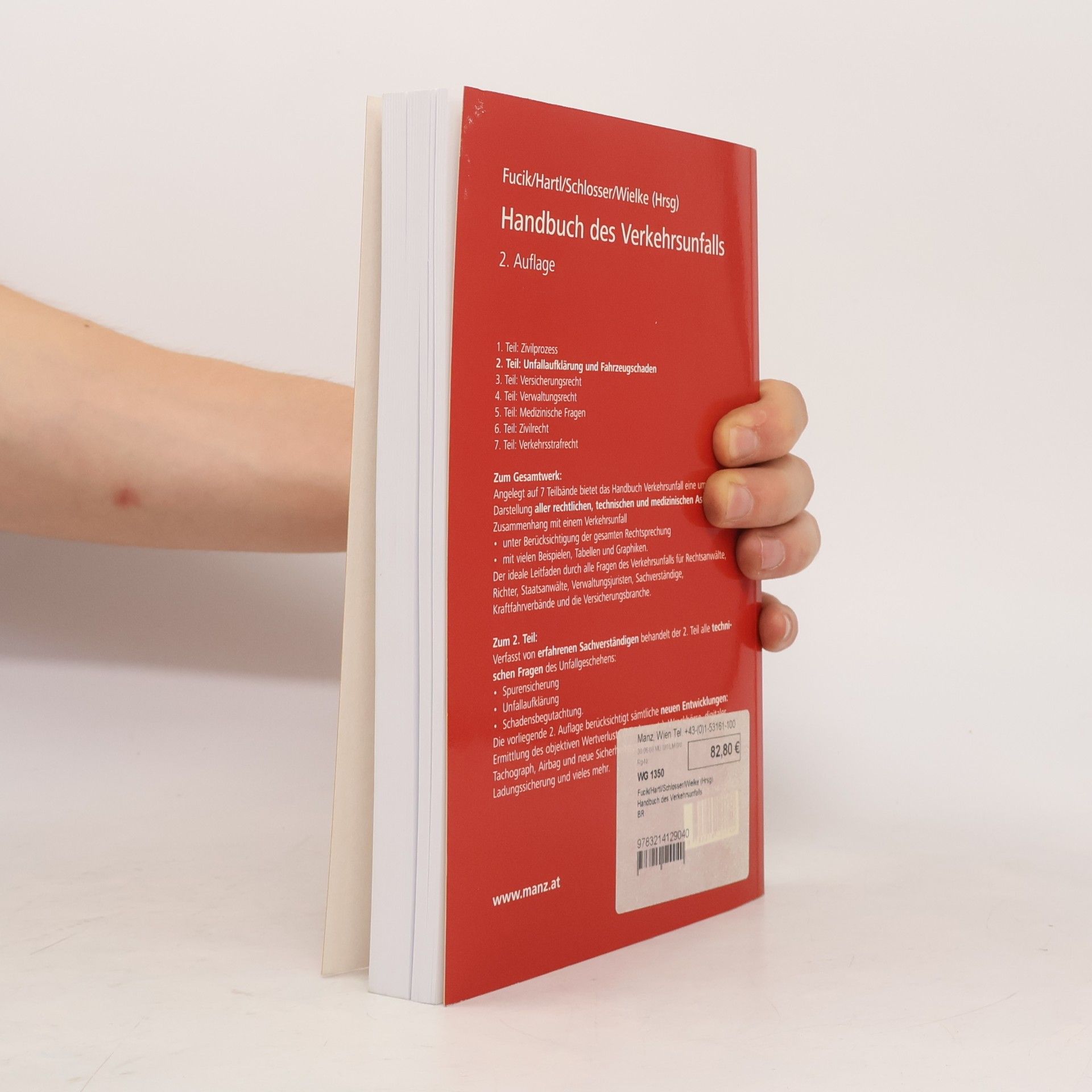 Heribert Bürger Handbuch des Verkehrsunfalls 2