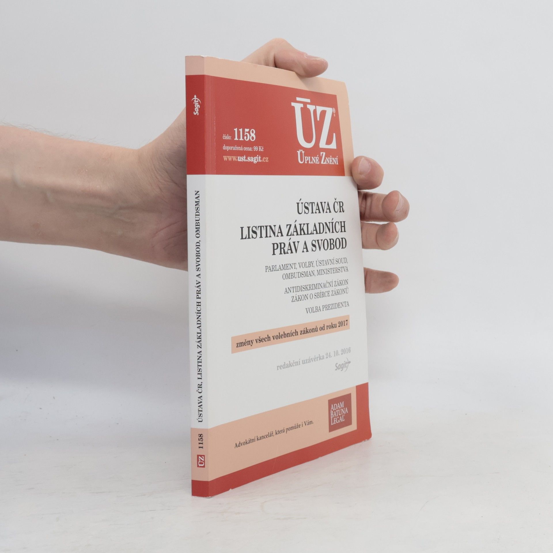Various authors Ústava ČR ; Listina základních práv a svobod