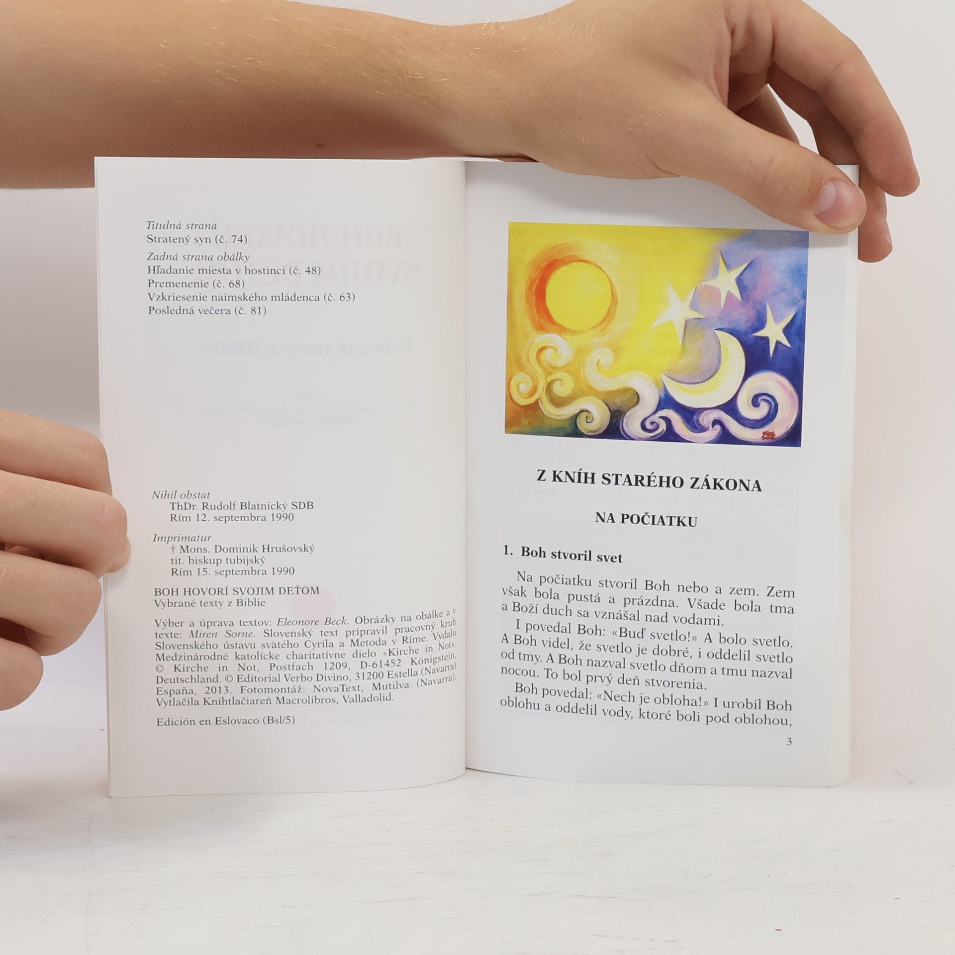 Kolektiv autorů Boh hovorí svojim deťom. Vybrané texty z Biblie