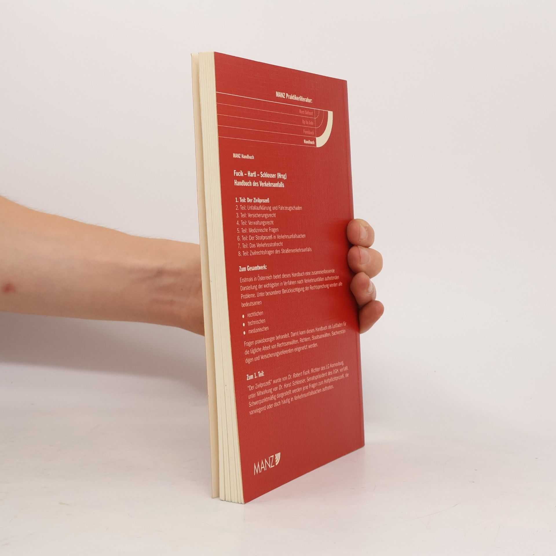Collectif d'auteurs Handbuch des Verkehrsunfalls
