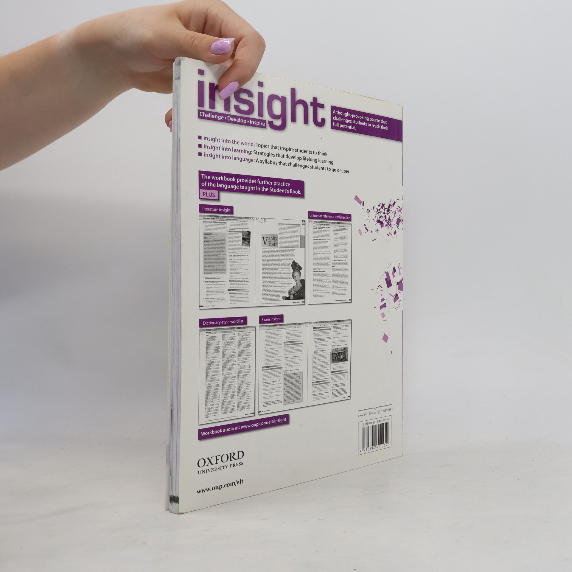 Mike Sayer Insight. Advanced workbook