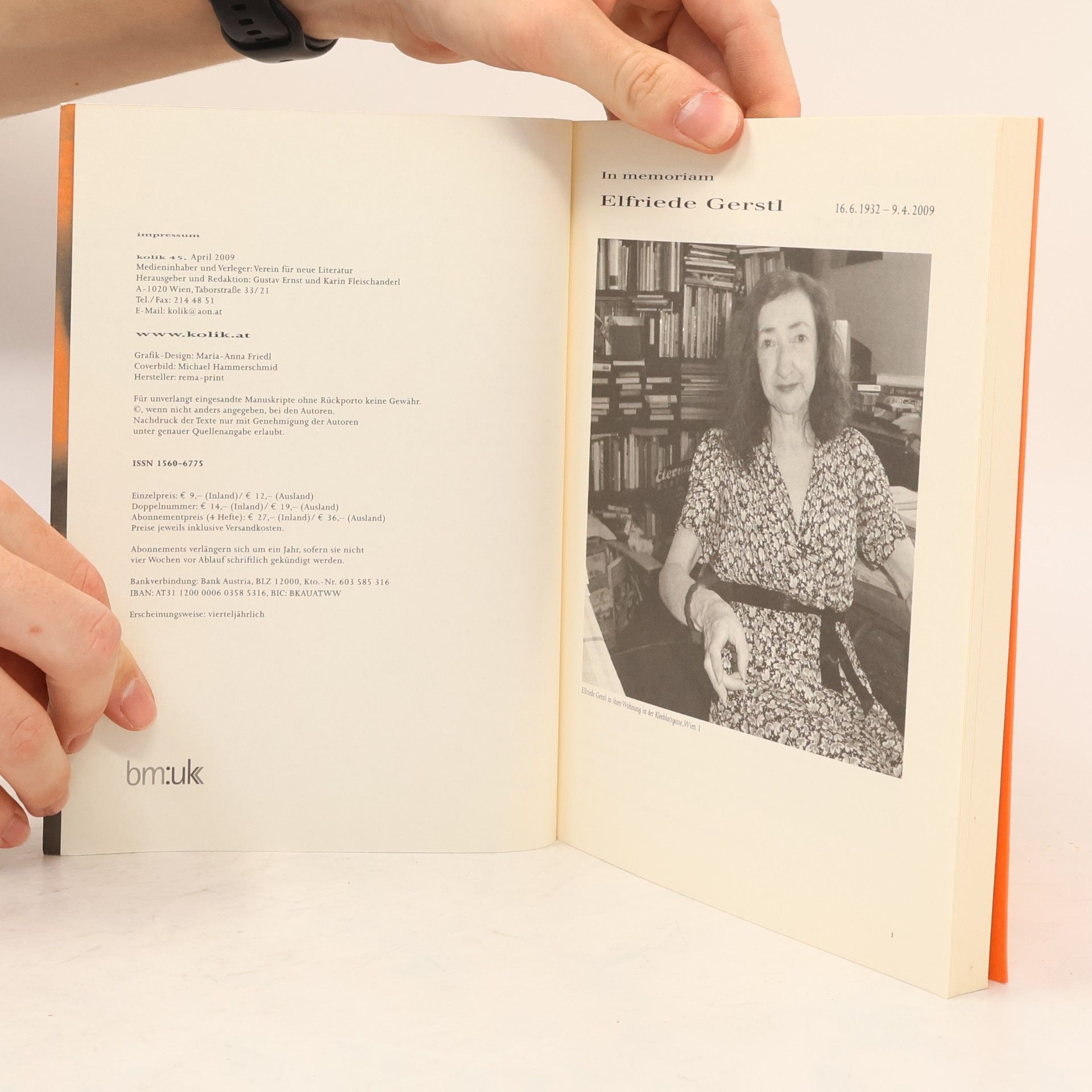 kolektiv Kolik 45. Zeitschrift für Literatur