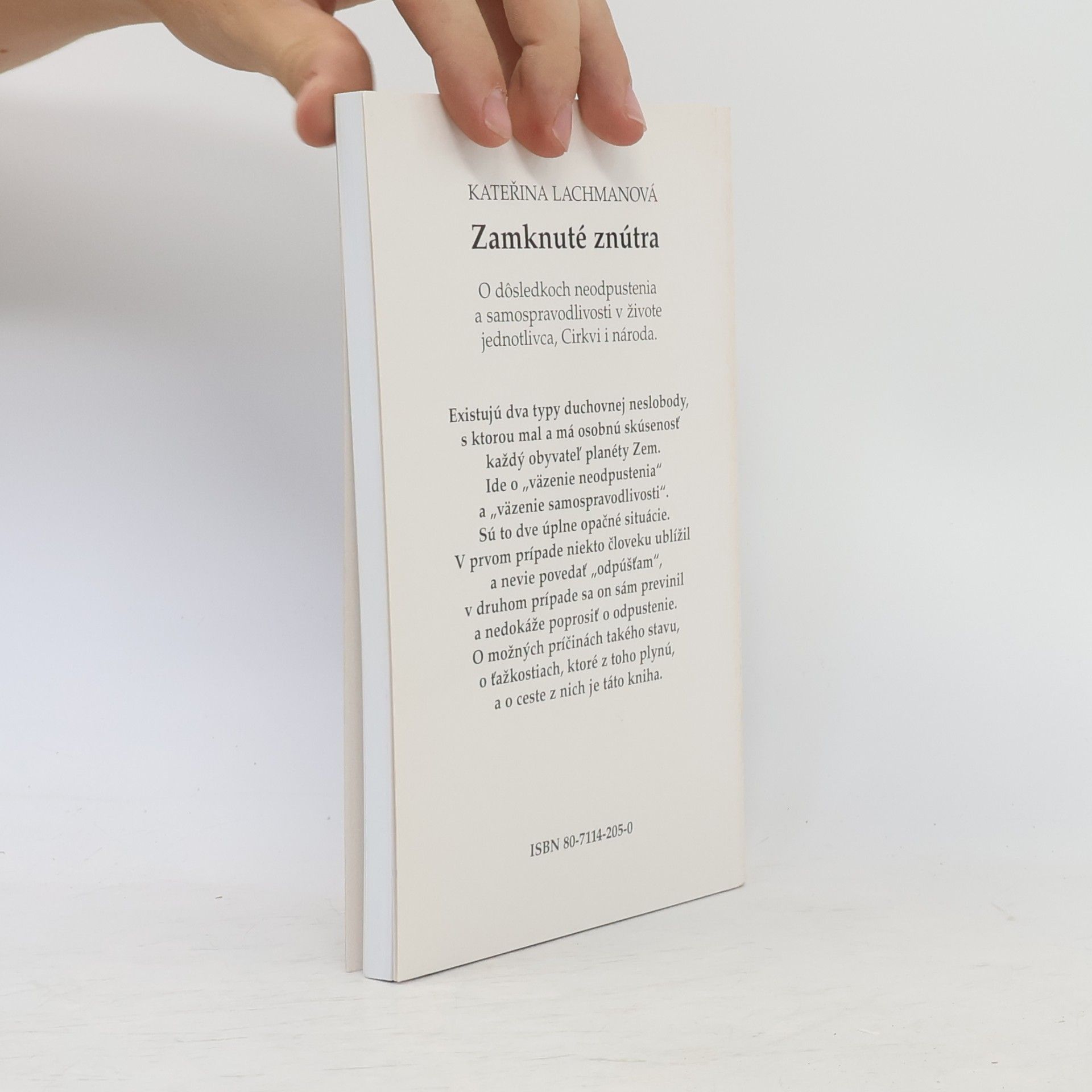 Katerina Lachmanová Zamknuté znútra