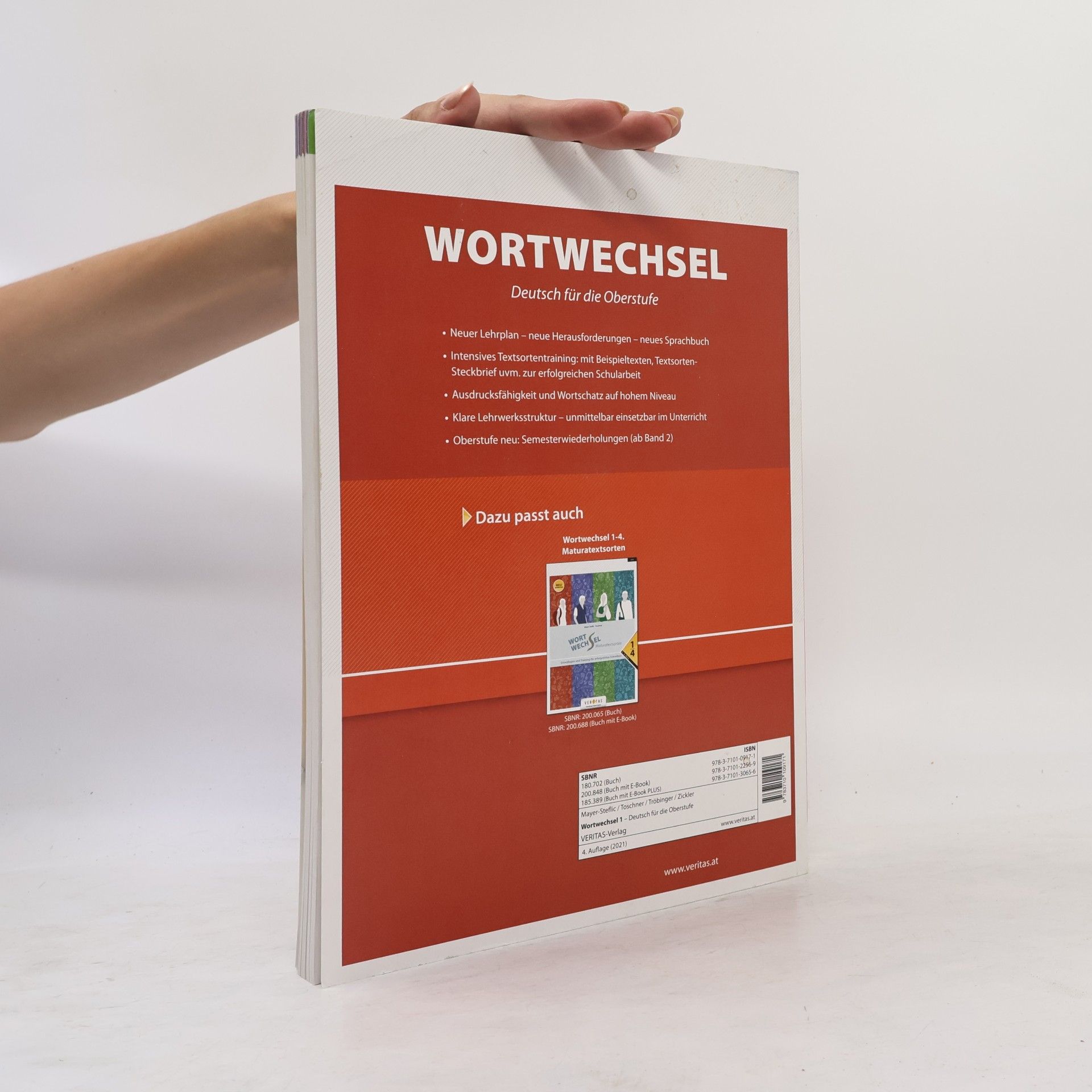 Verena Toschner Wortwechsel. Deutsch für die Oberstufe 1
