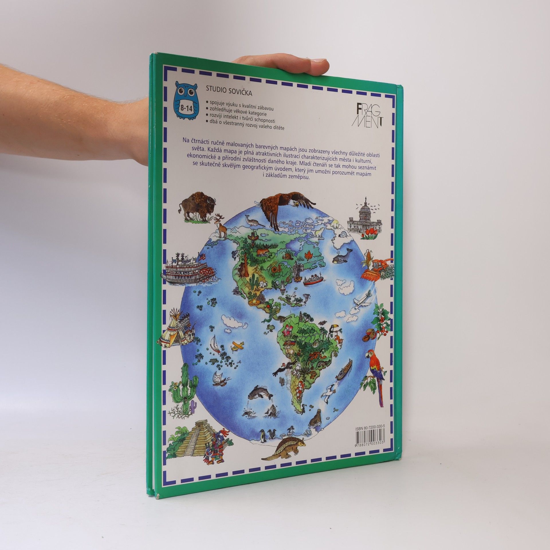 Alison Cooper Dětský ilustrovaný atlas světa