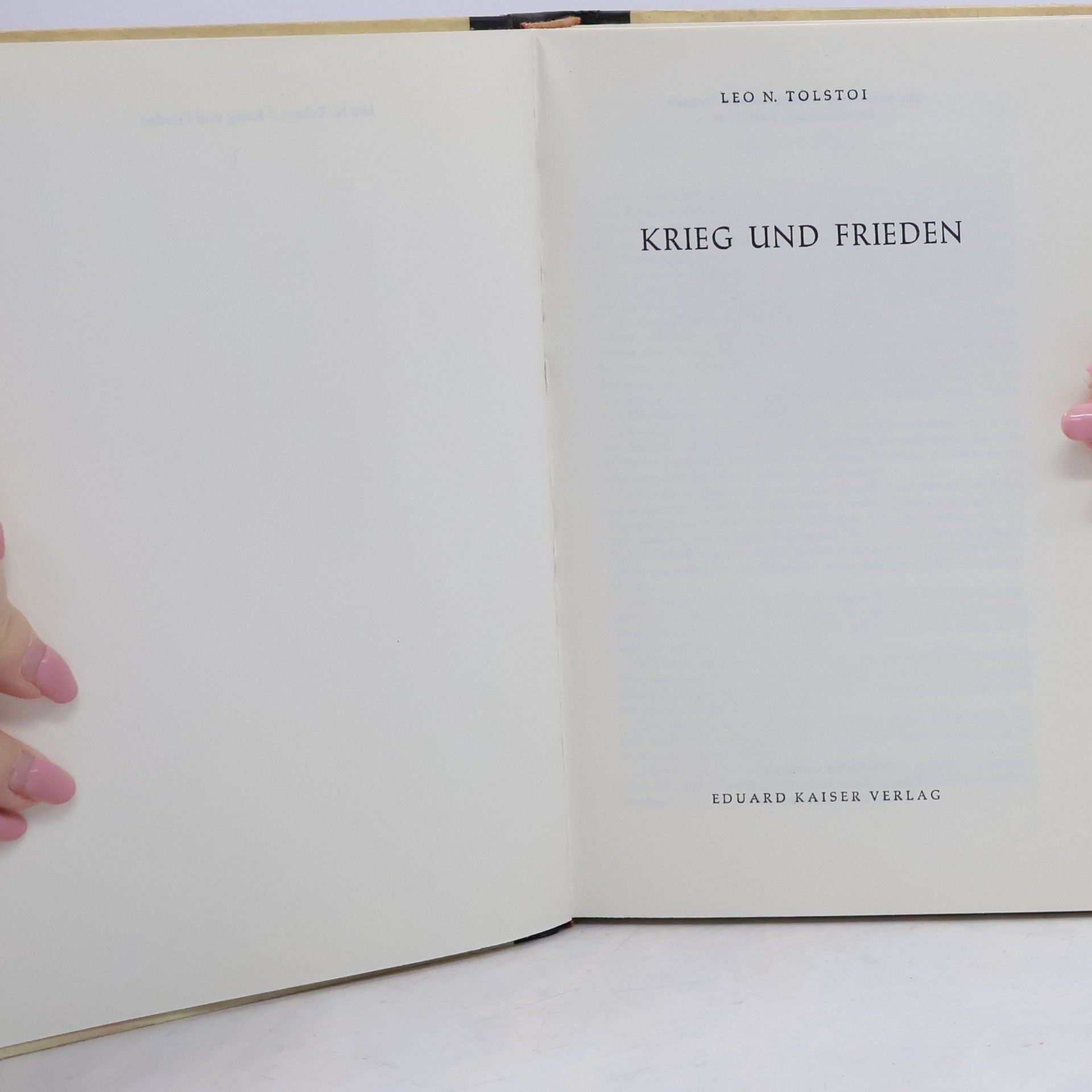 Léon Tolstoï Krieg und Frieden