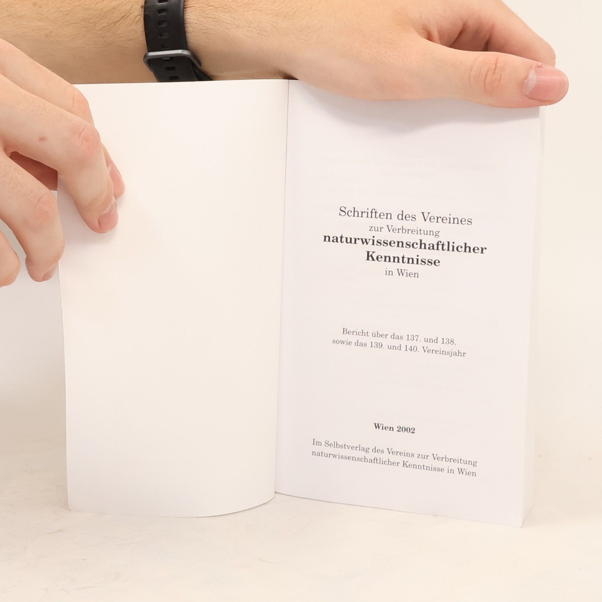Kolektív autorov Schriften des Vereines zur Verbreitung naturwissenschaftlicher Kenntnisse in Wien