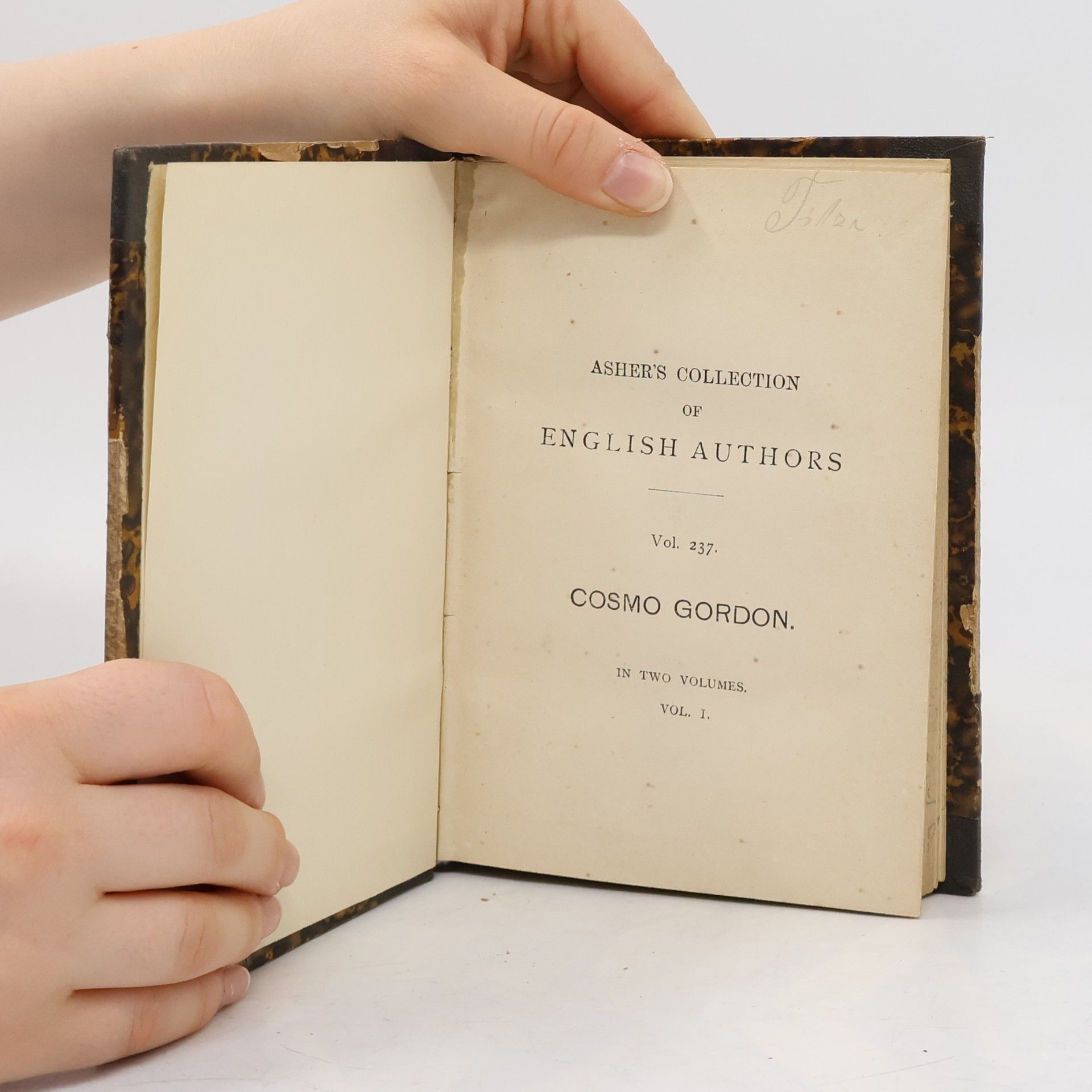 Cosmo Gordon Asher's Collection of English Authors