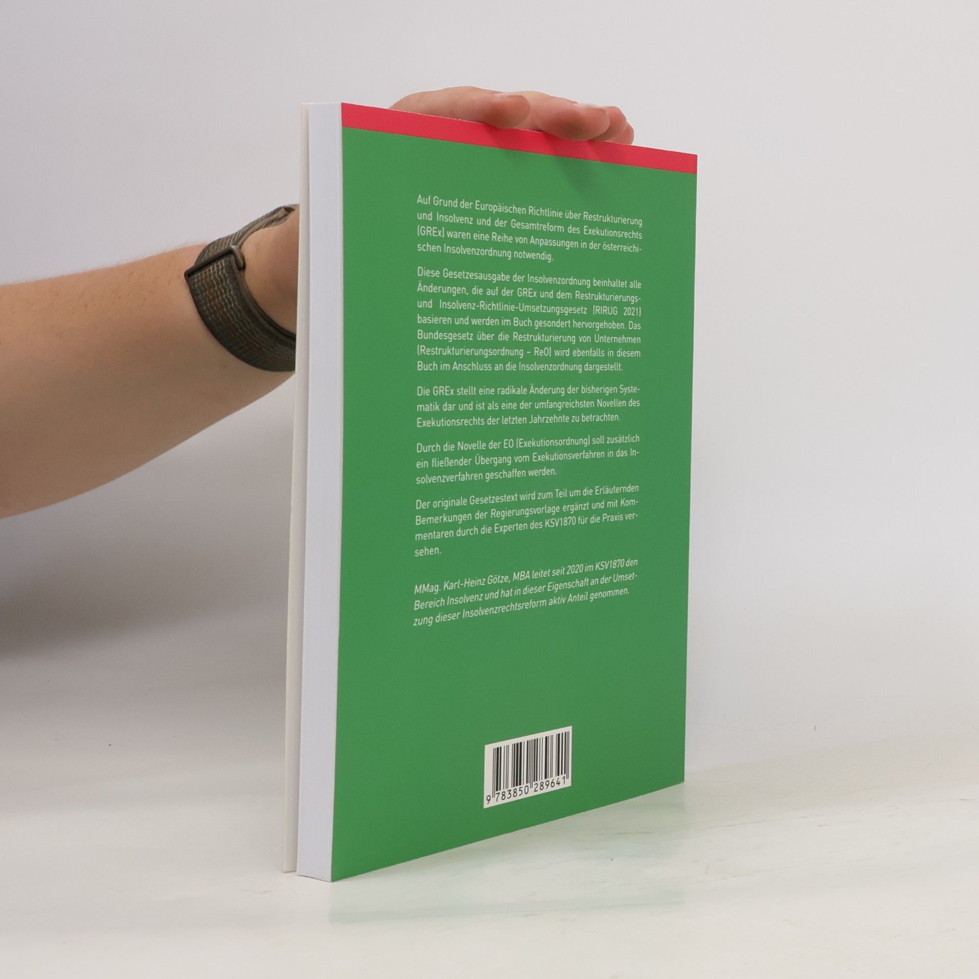 Various authors Insolvenzordnung 10
