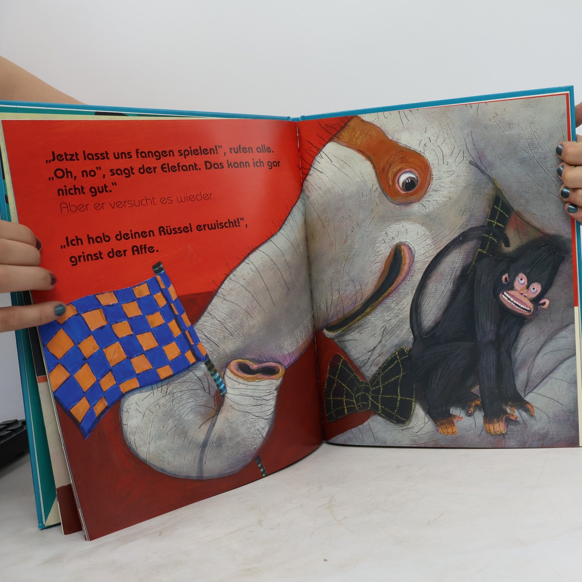 A. H. Benjamin "Oh, no," sagt der Elefant