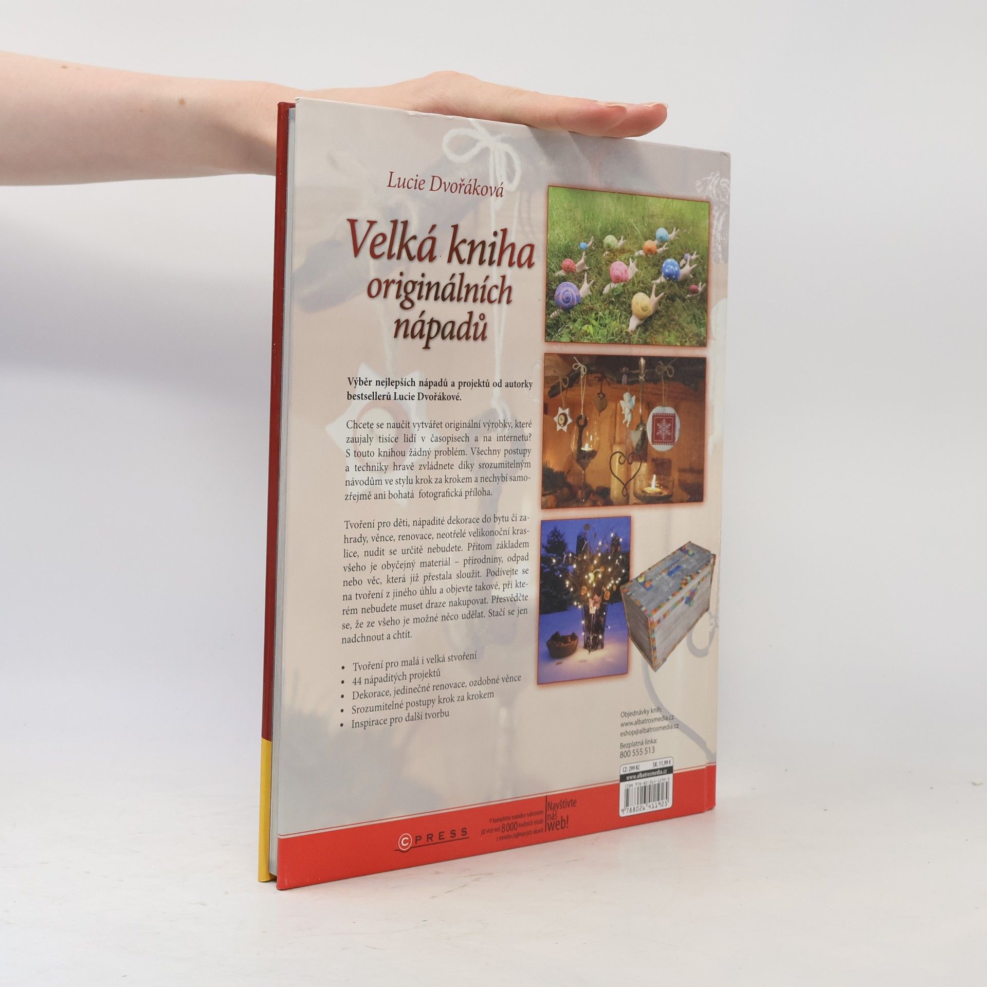 Lucie Dvořáková Velká kniha originálních nápadů