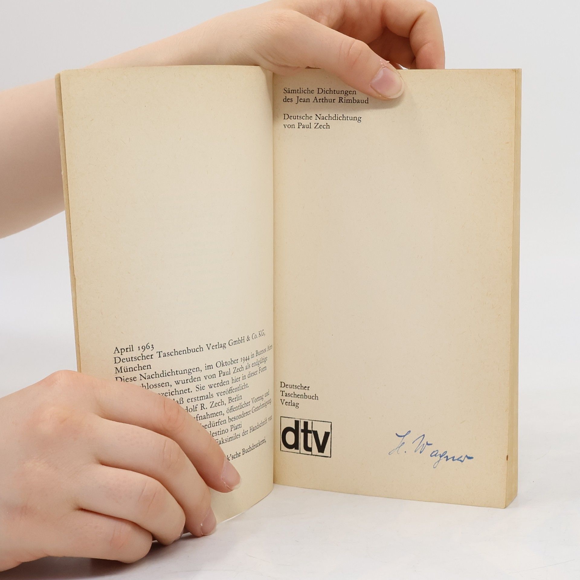 Arthur Rimbaud Sämtliche Dichtungen des Jean Arthur Rimbaud