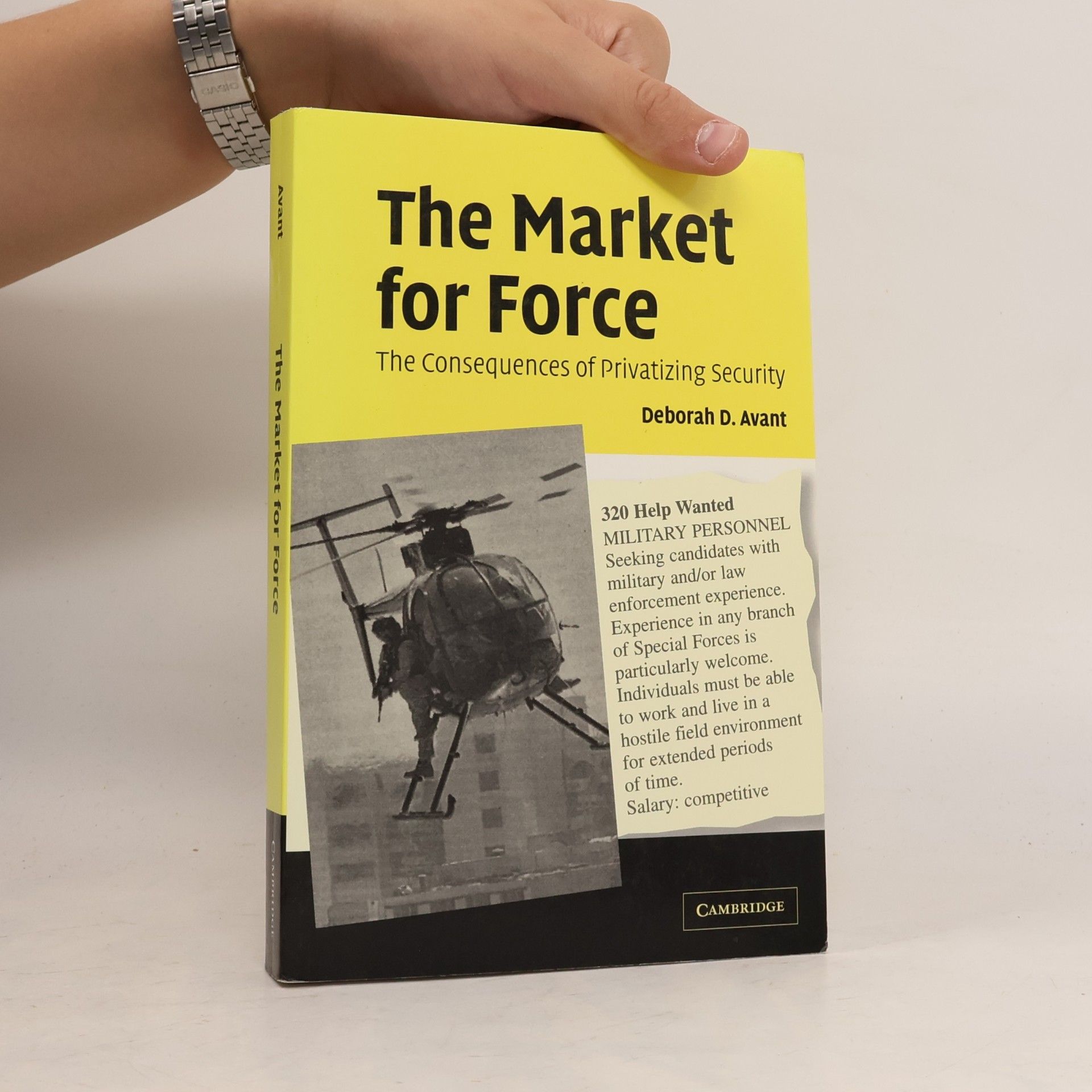 Deborah D. Avant The Market for Force