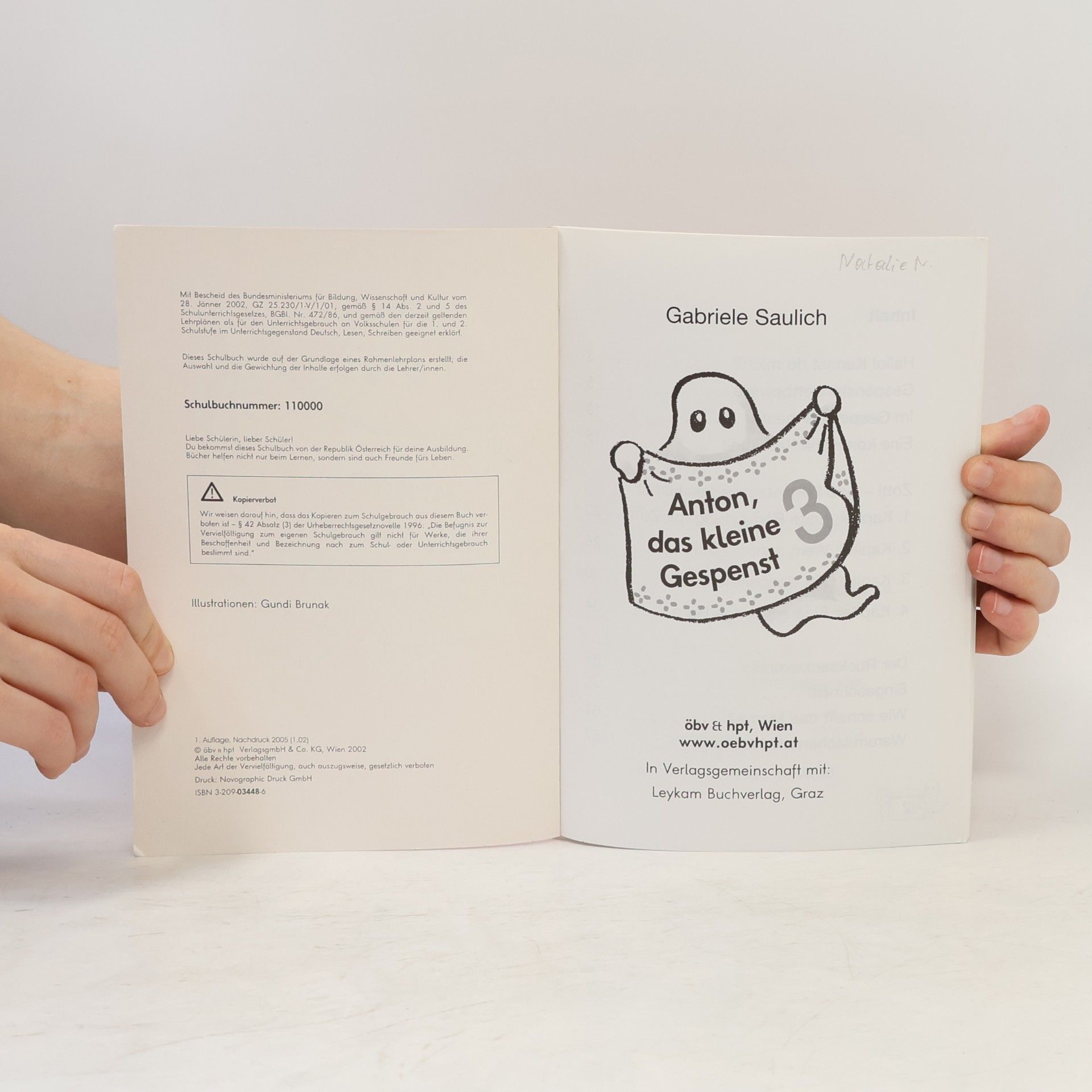 Gabriele Saulich Anton, das kleine Gespenst 3