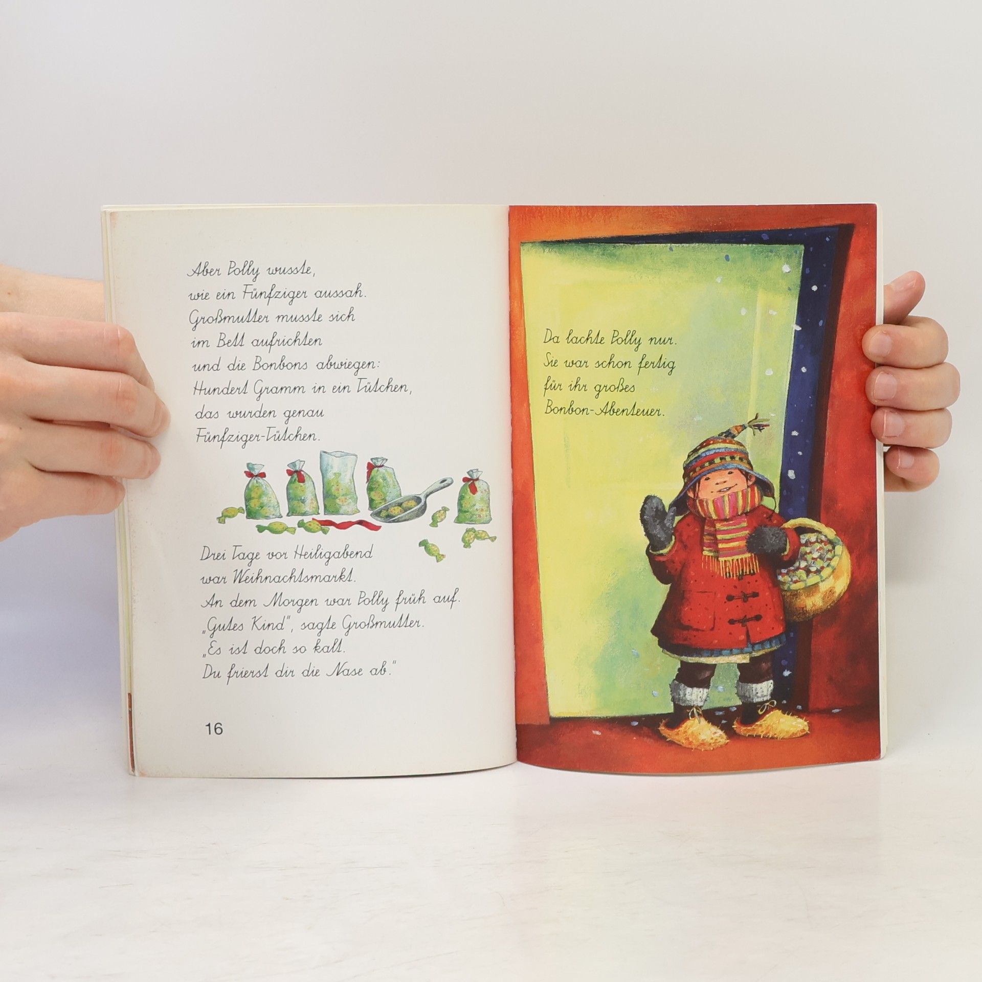 Astrid Lindgren Österreichische Schulschrift: Polly hilft der Großmutter