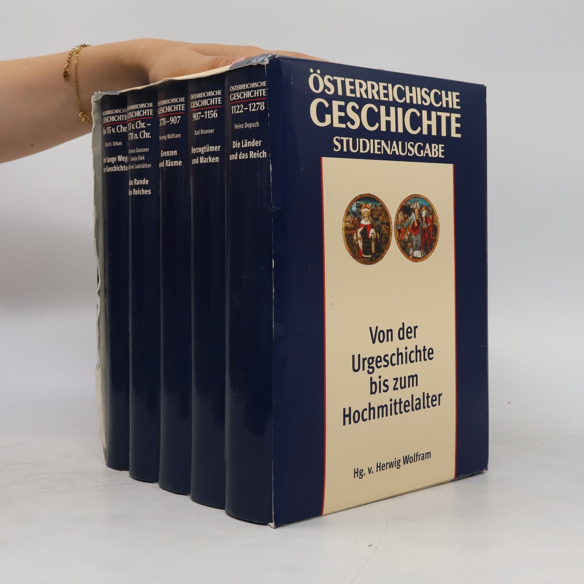 Herwig Wolfram Österreichische Geschichte Studienausgabe