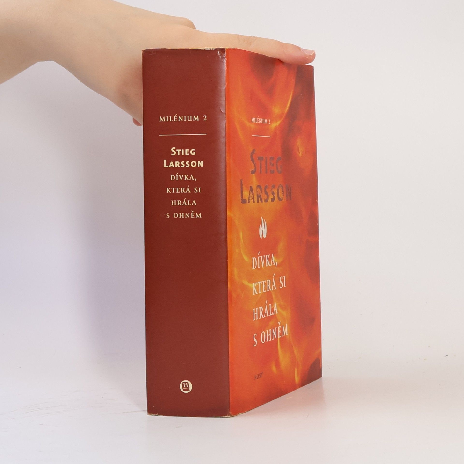 Stieg Larsson Dívka, která si hrála s ohněm