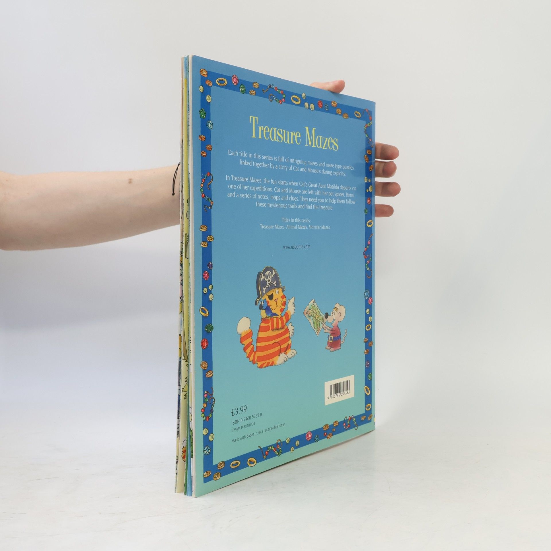 Kim Blundell Usborne Activities: Treasure Mazes