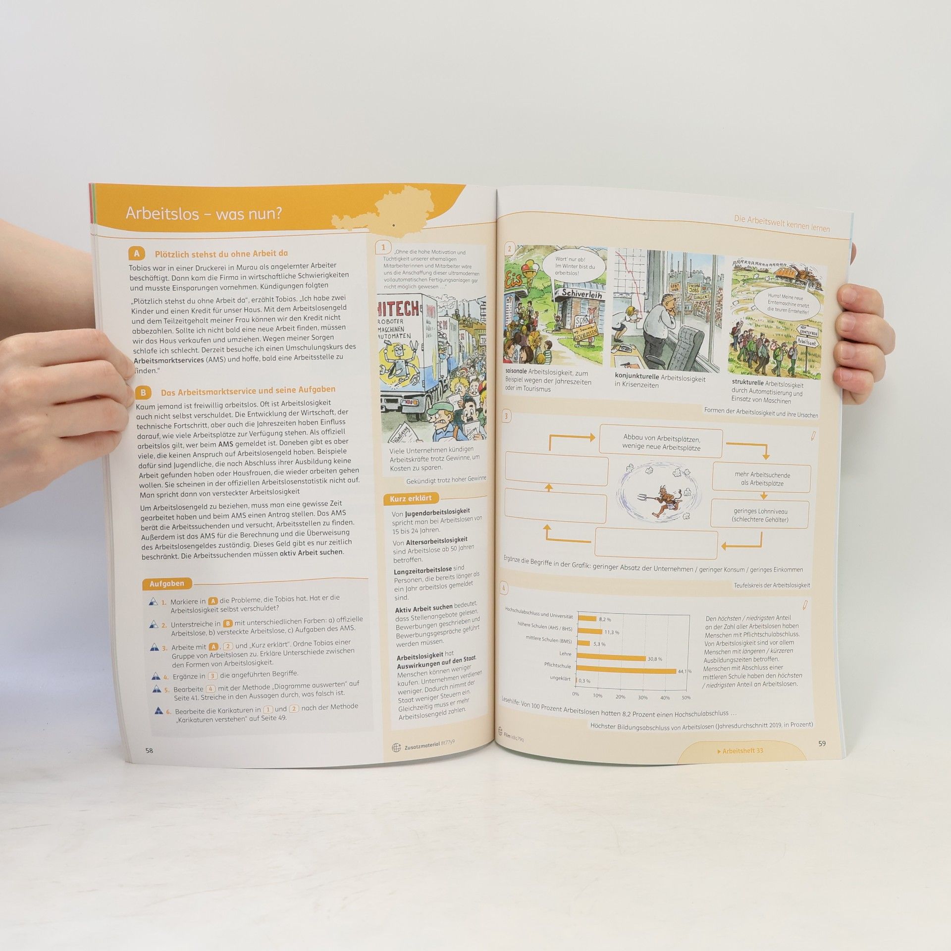 Various authors Unterwegs 3. Geographie und Wirtschaftskunde