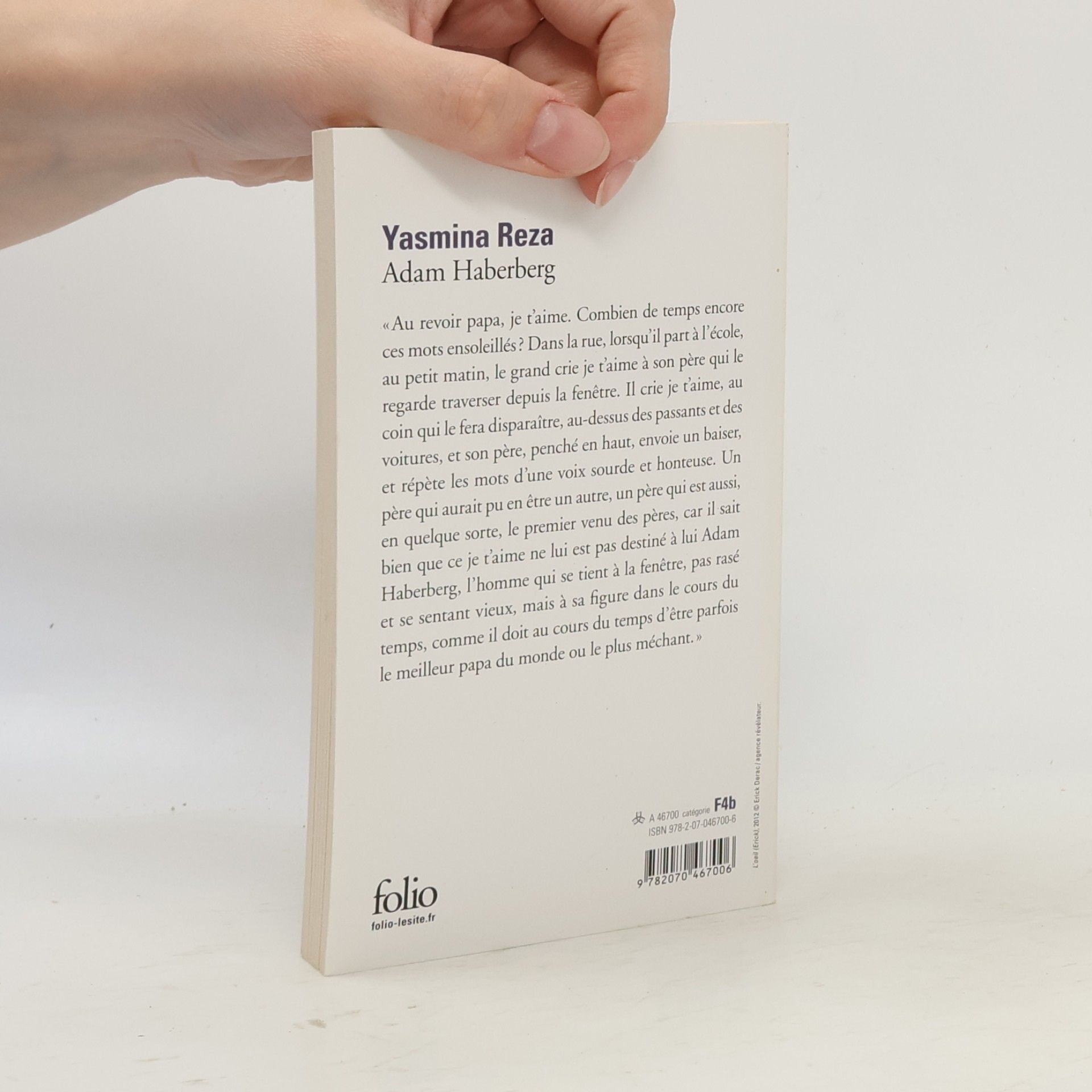 Yasmina Reza Folio: Adam Haberberg