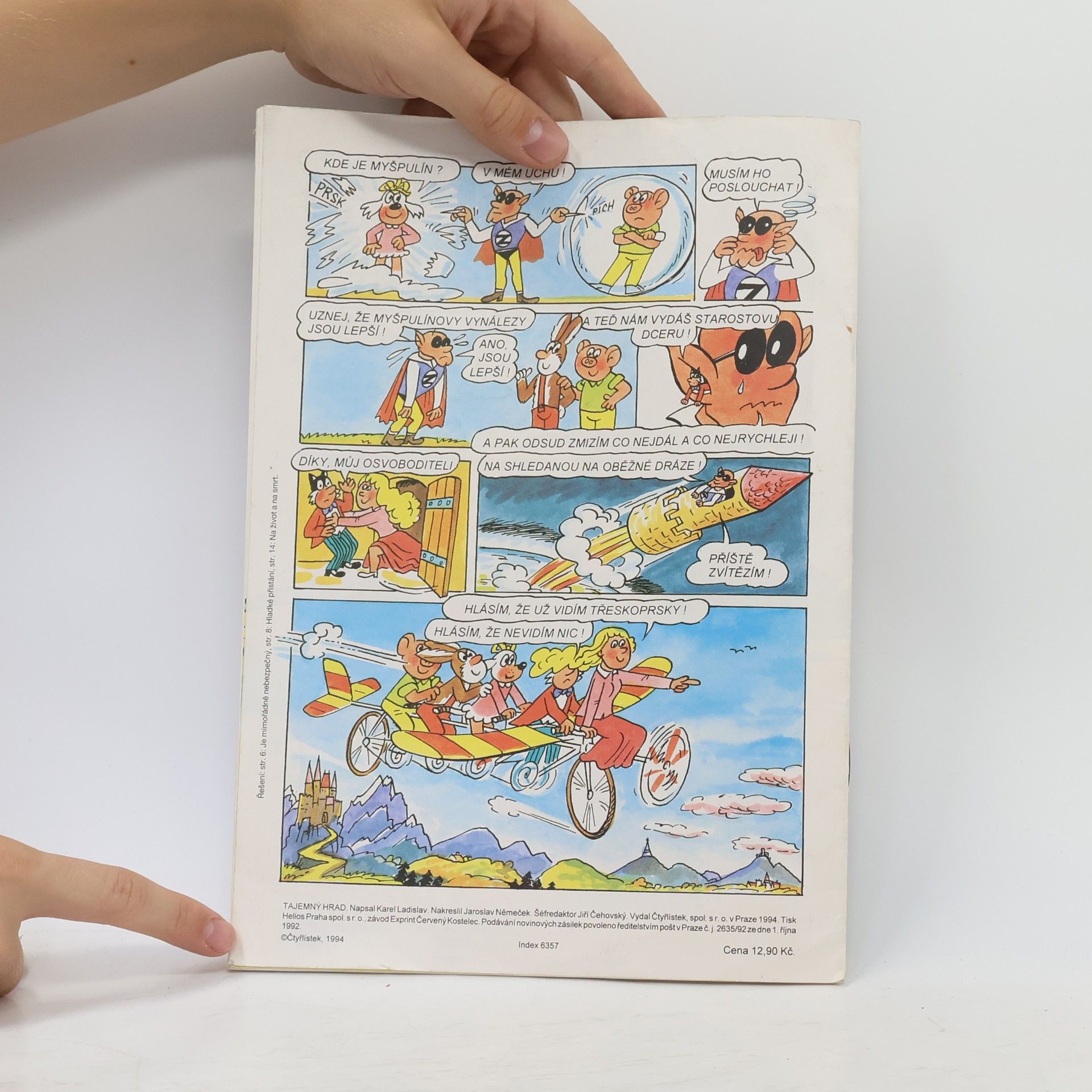 Kolektiv autorů Čtyřlístek Speciál 2/1994. Tajemný hrad