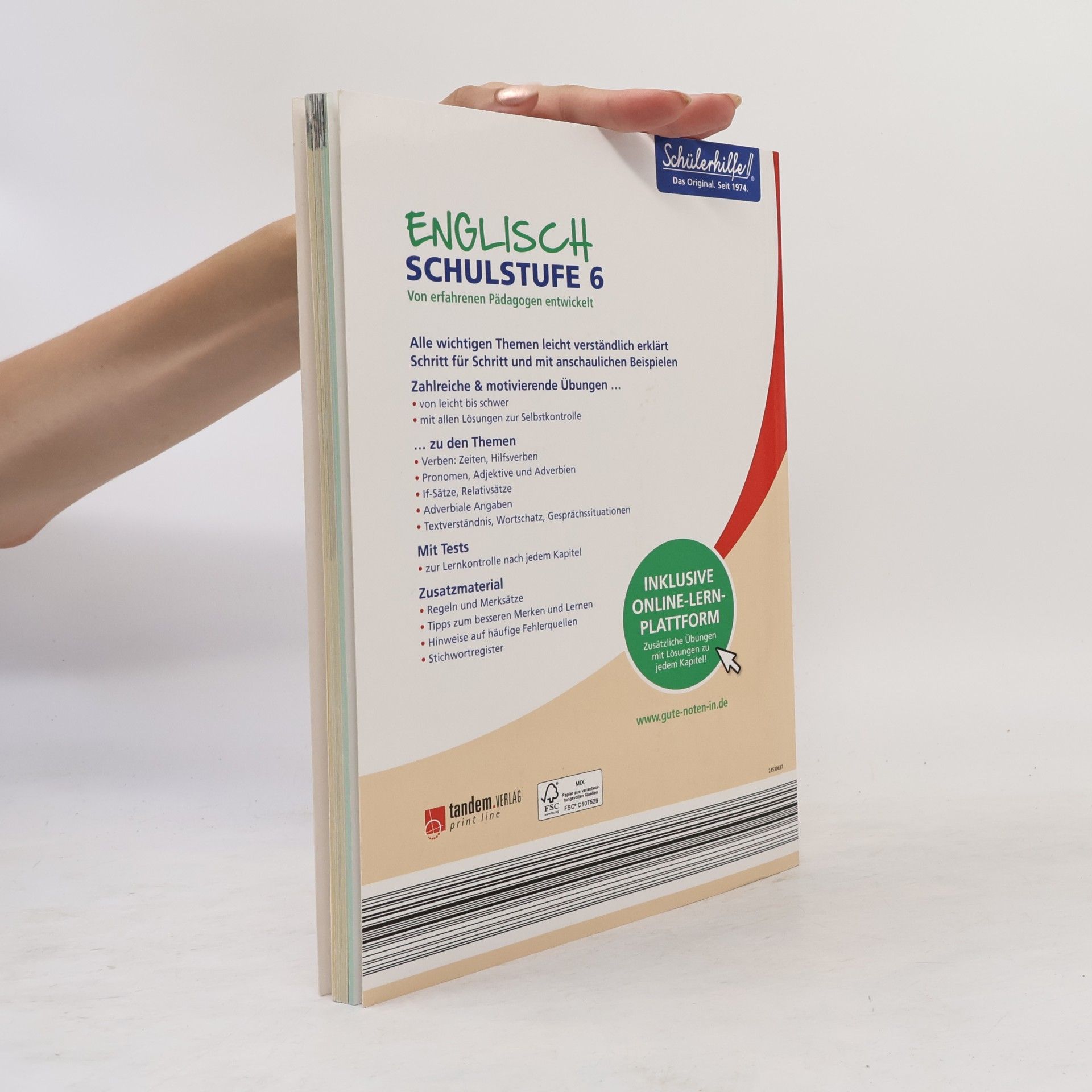 Various authors Gute noten in englisch. Klasse 6 mit Tests