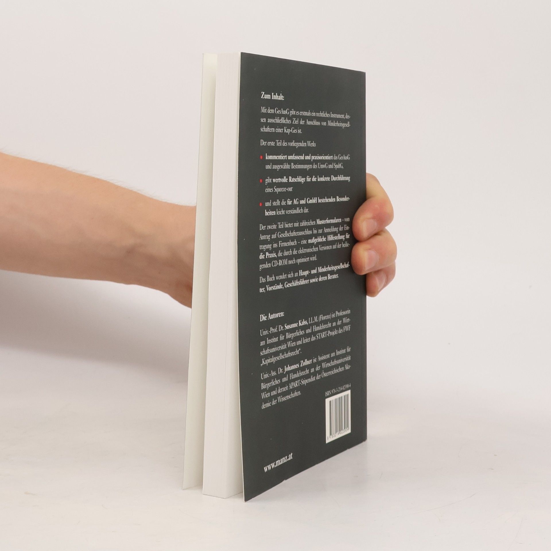 Susanne Kalss ecolex Spezial: Squeeze-out