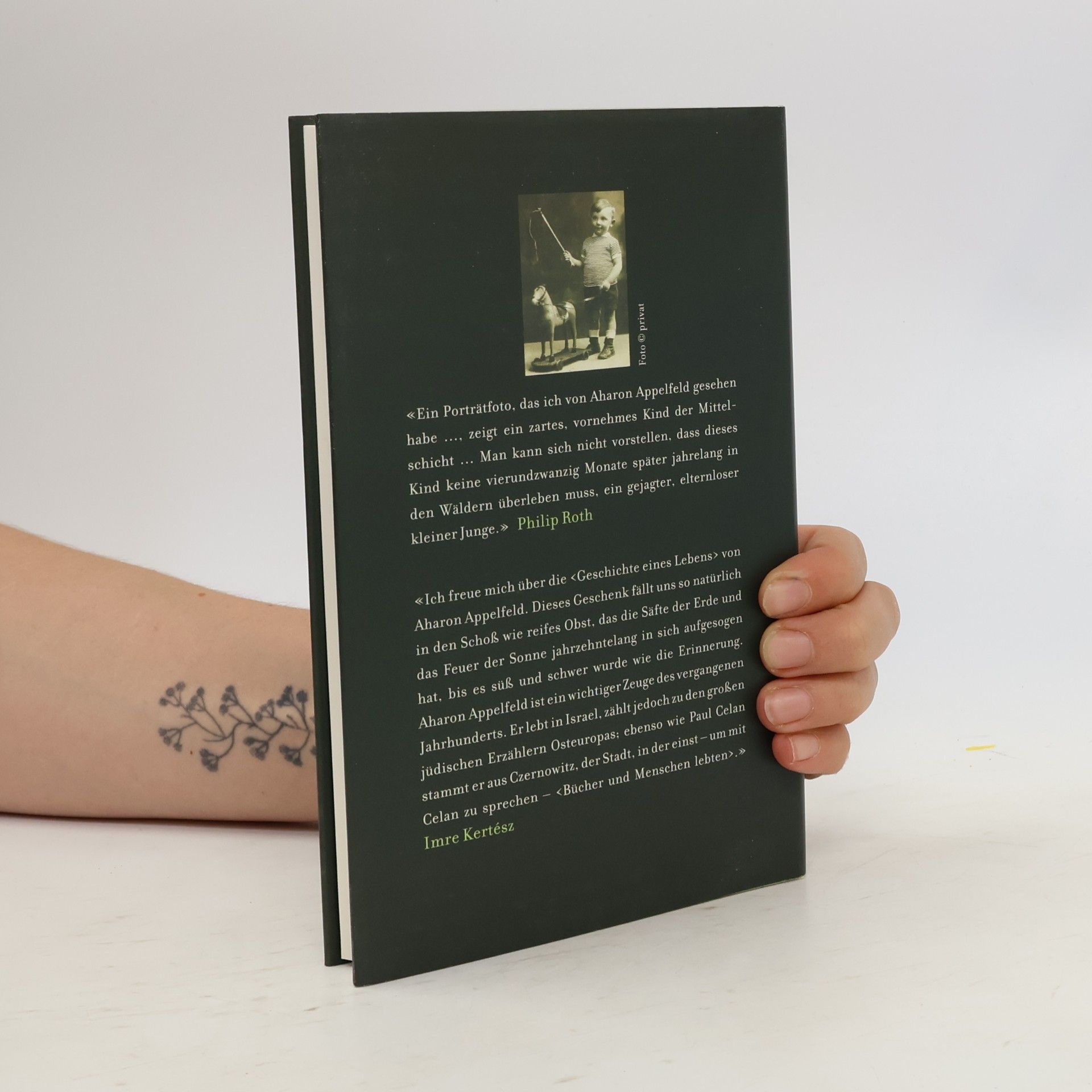 Aharon Appelfeld Geschichte eines Lebens