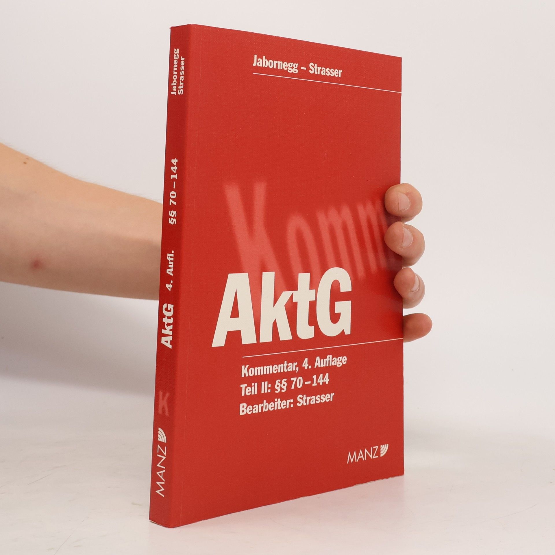 Various authors AktG Teil II. §§ 70-144