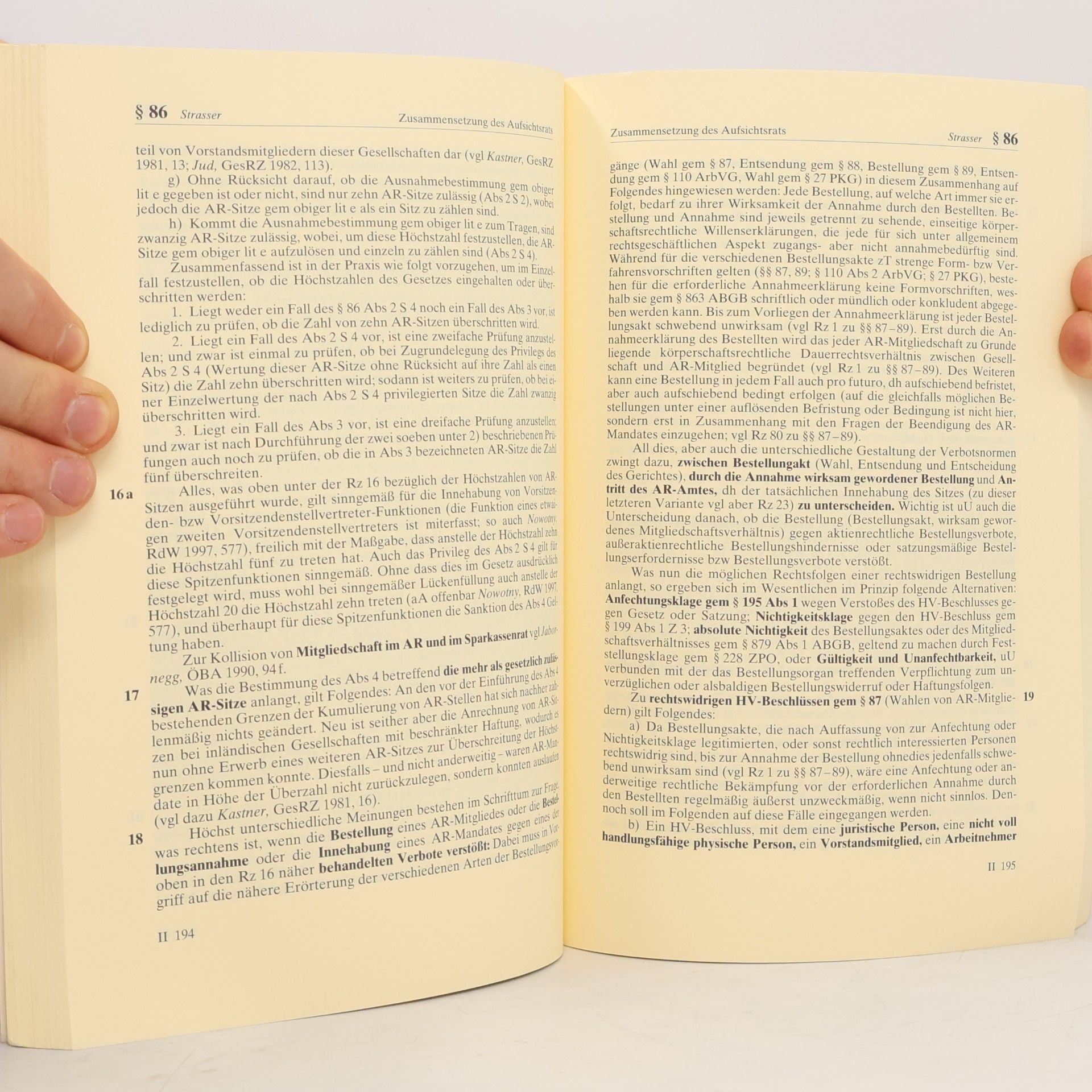 Various authors AktG Teil II. §§ 70-144