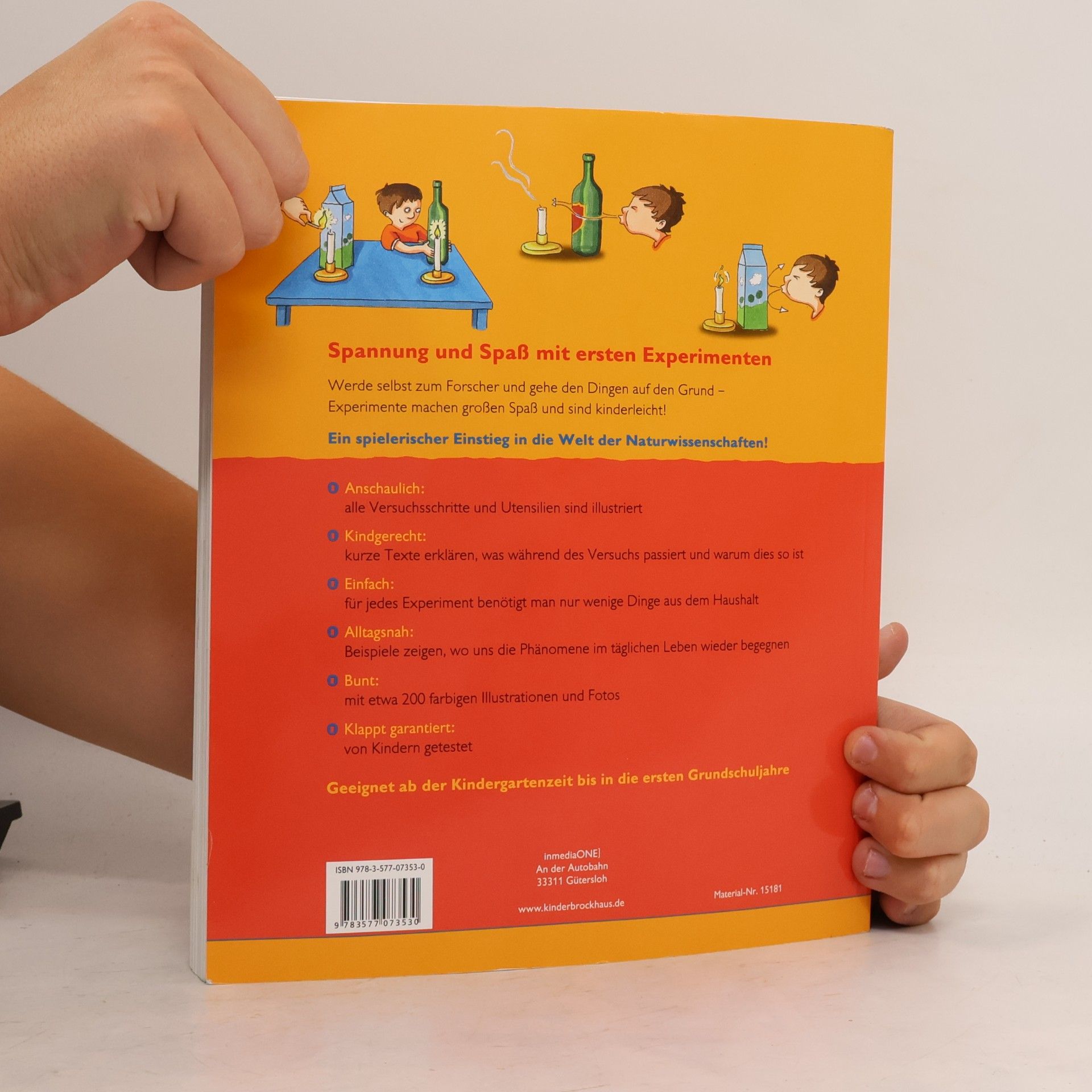 Autorenkollektiv Erste Experimente für kleine Forscher