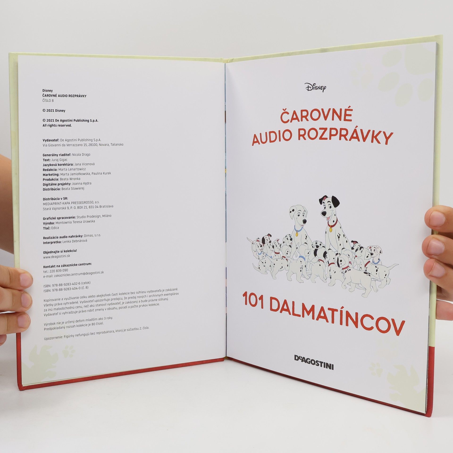 Various authors Čarovné audio rozprávky. 101 dalmatíncov