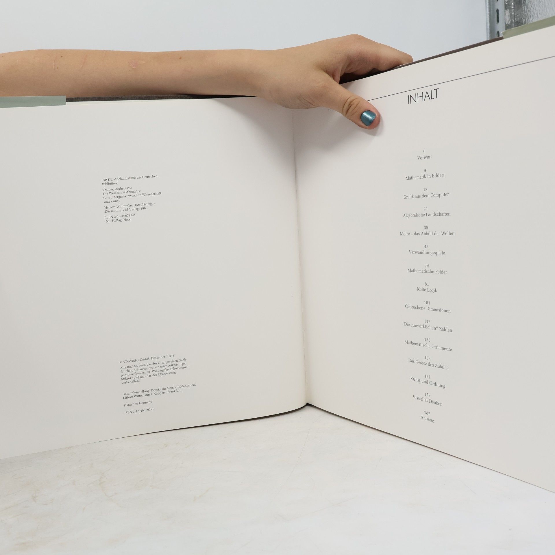 Herbert W. Franke Die Welt der Mathematik