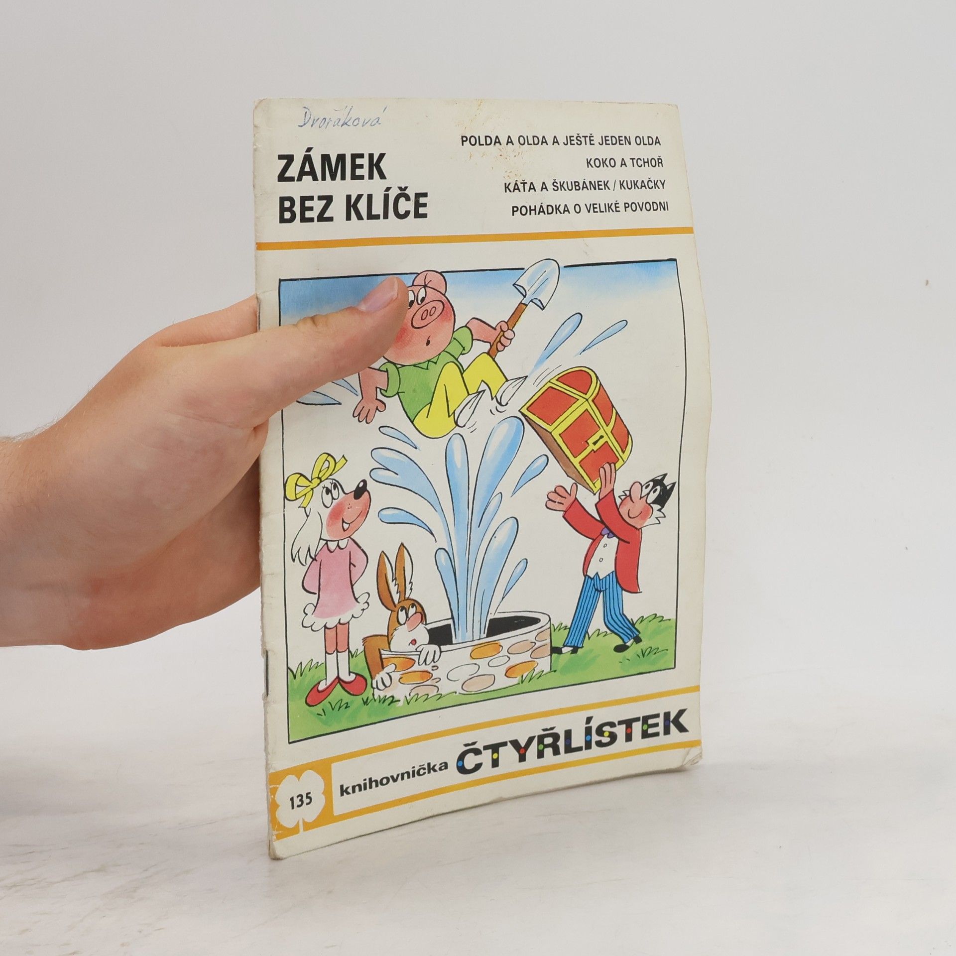 Jaroslav Němeček Čtyřlístek 4/1986
