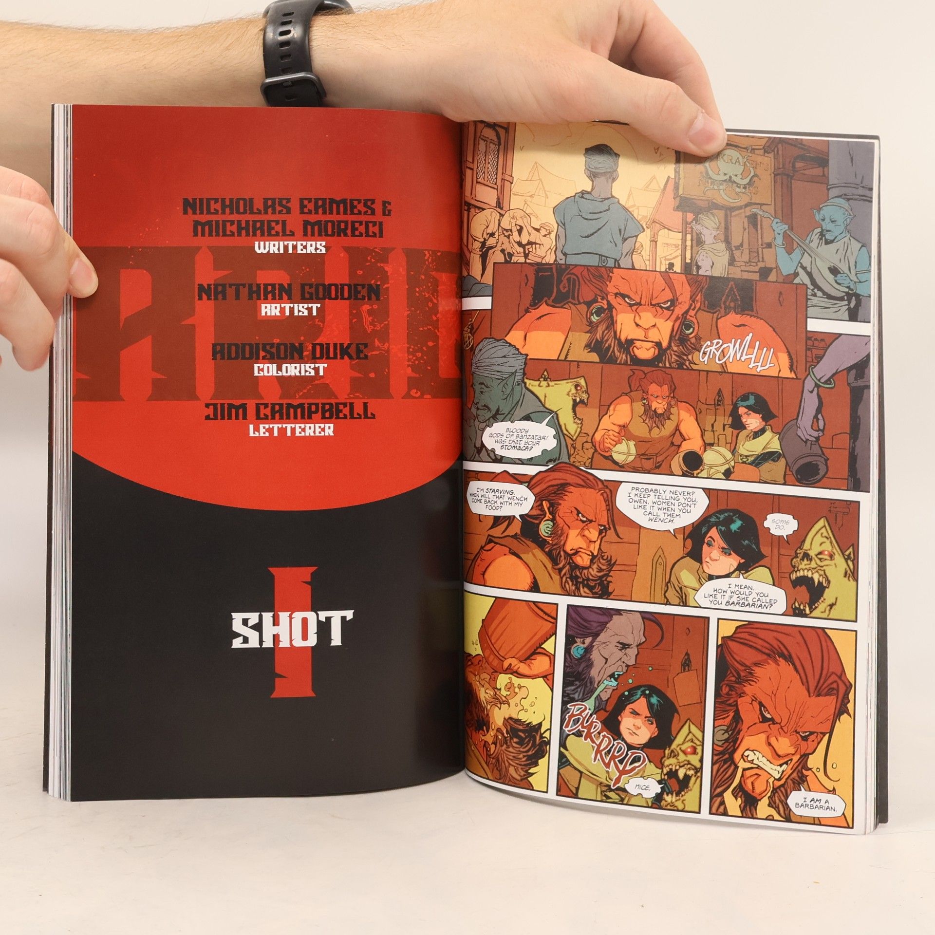 Michael Moreci Barbaric - 3: Hell to Pay