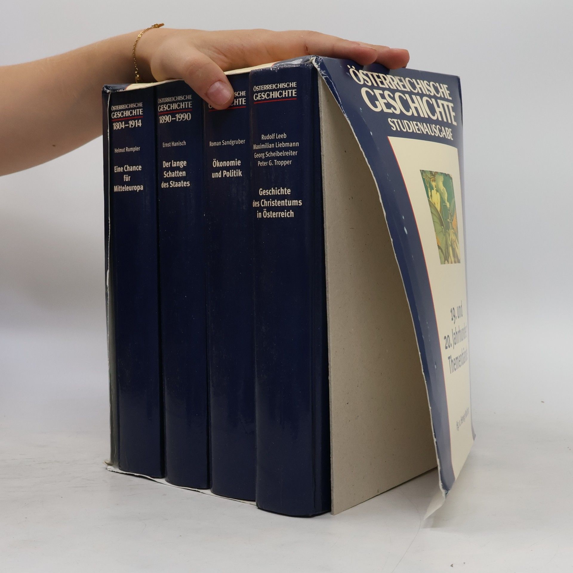 Herwig Wolfram Österreichische Geschichte. Studienausgabe. 4 Bande