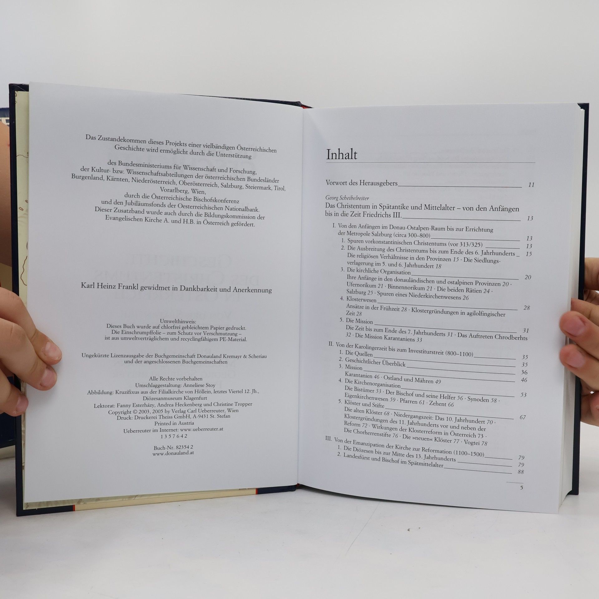 Herwig Wolfram Österreichische Geschichte. Studienausgabe. 4 Bande