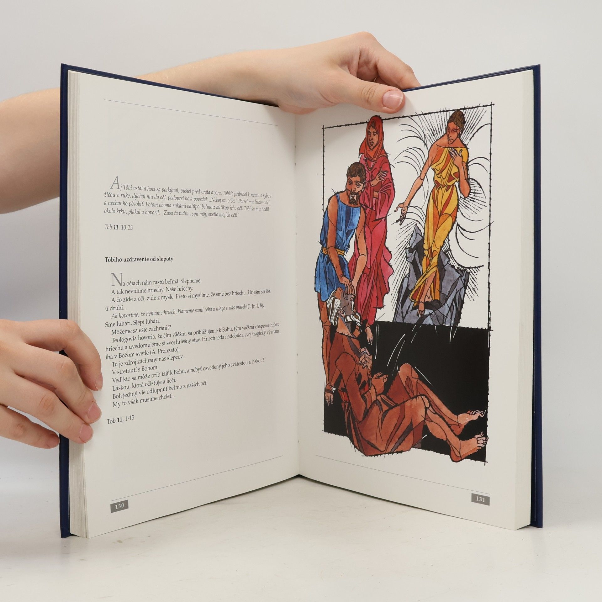 Vincent Hložník Biblia s ilustráciami Vincenta Hložníka