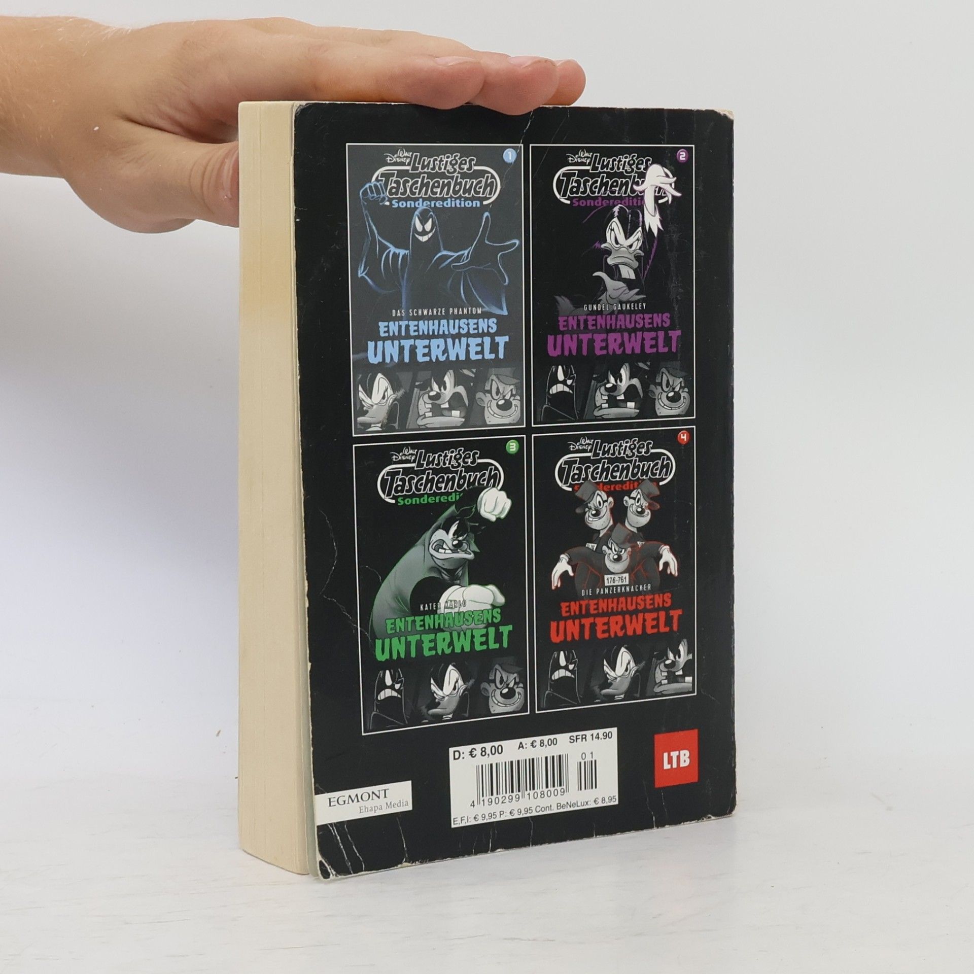 Walt Disney Lustiges Taschenbuch 1. Sonderedition. Das schwarze Phantom