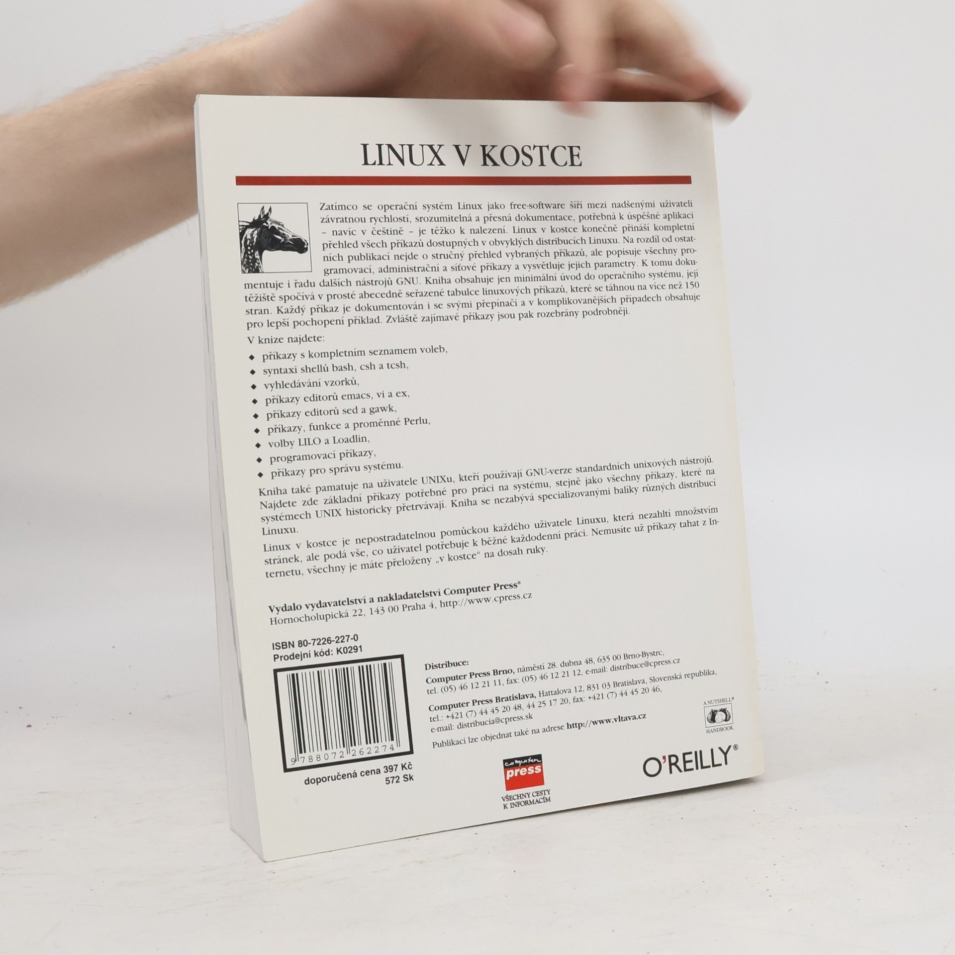 Ellen Siever Linux v kostce: Pohotová referenční příručka
