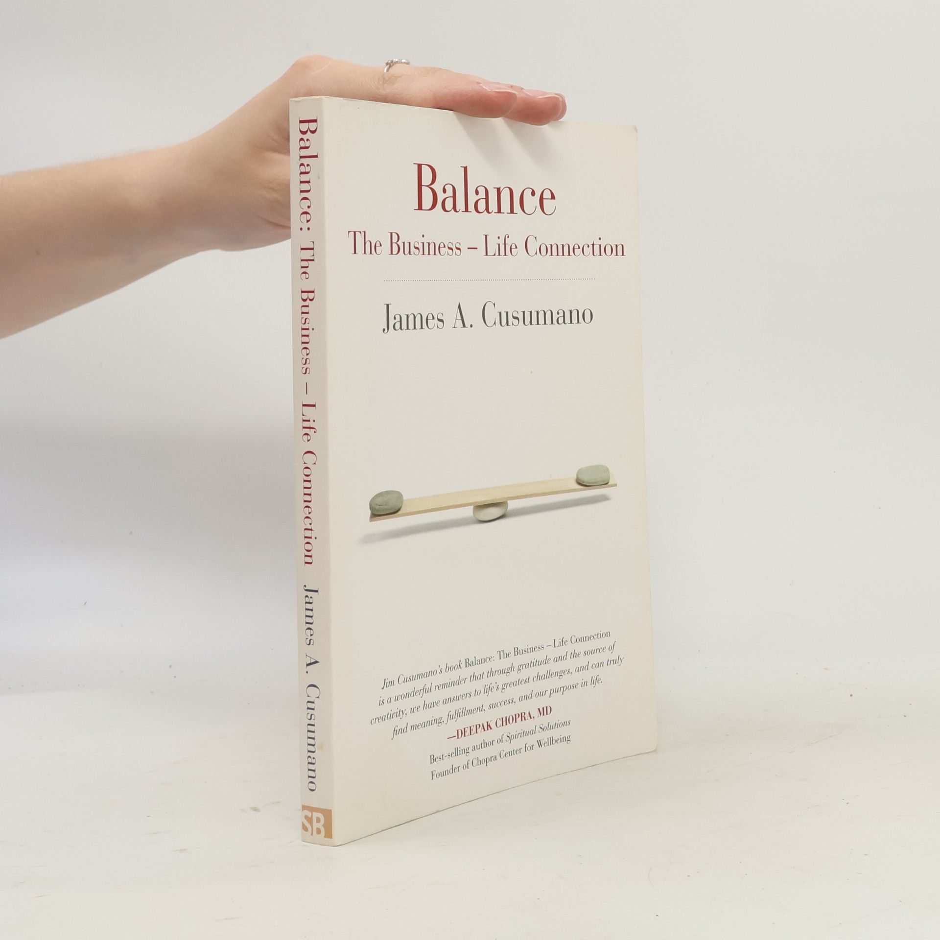 James A. Cusumano Balance : The Business - Life Connection