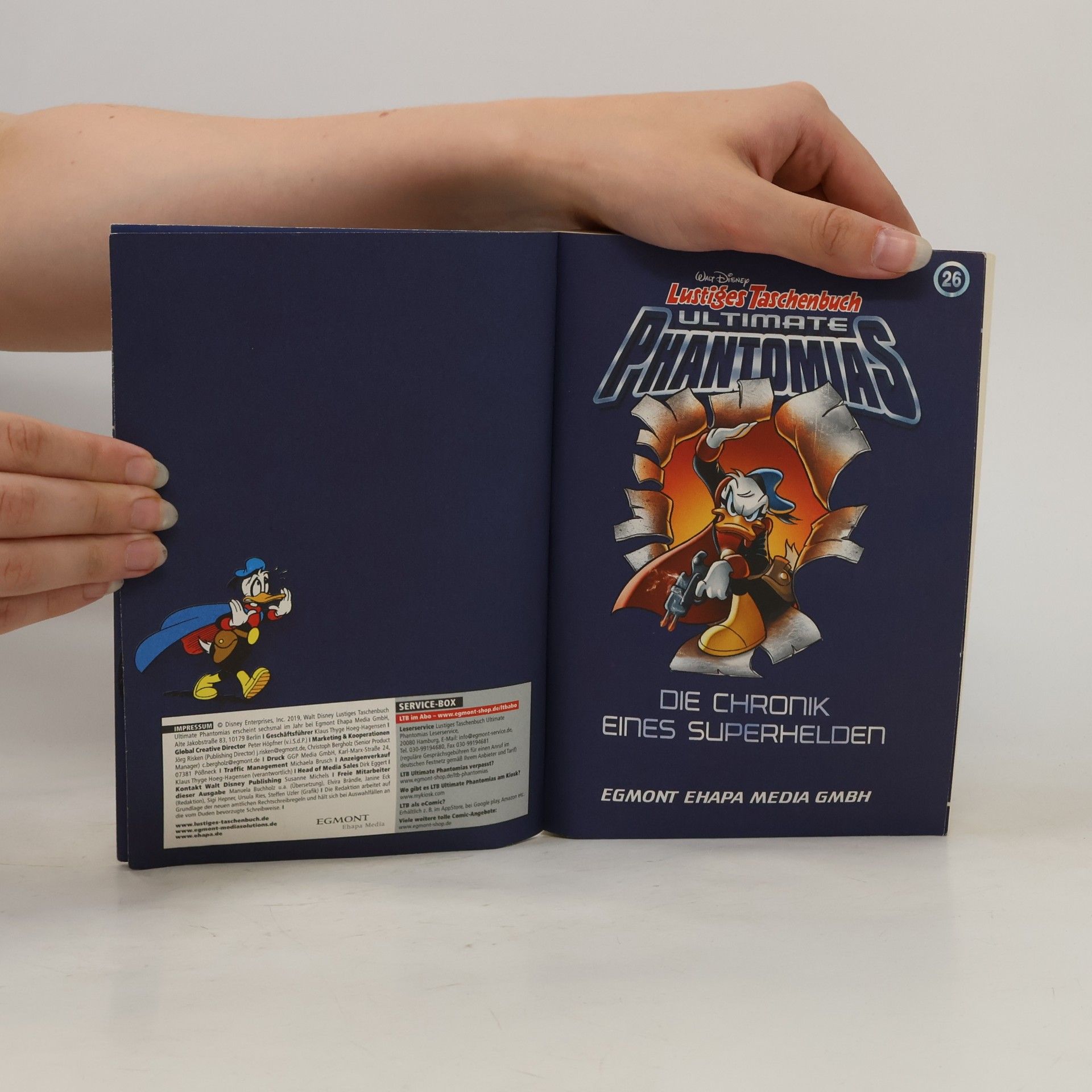Walt Disney Lustiges Taschenbuch Ultimate Phantomias 26