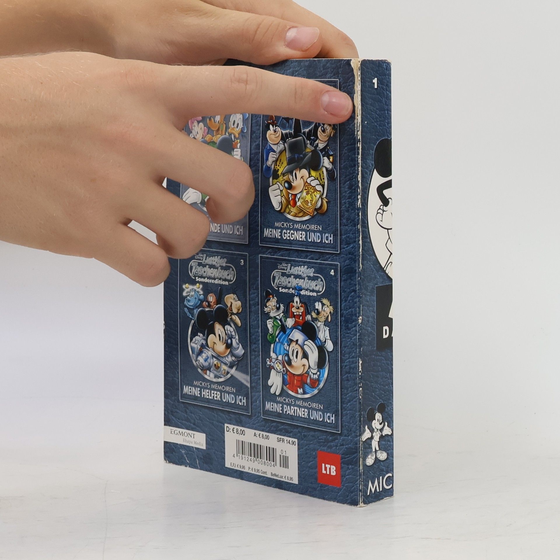 Kolektiv autorů Lustiges Taschenbuch Sonderedition 1: Mickys Memoiren