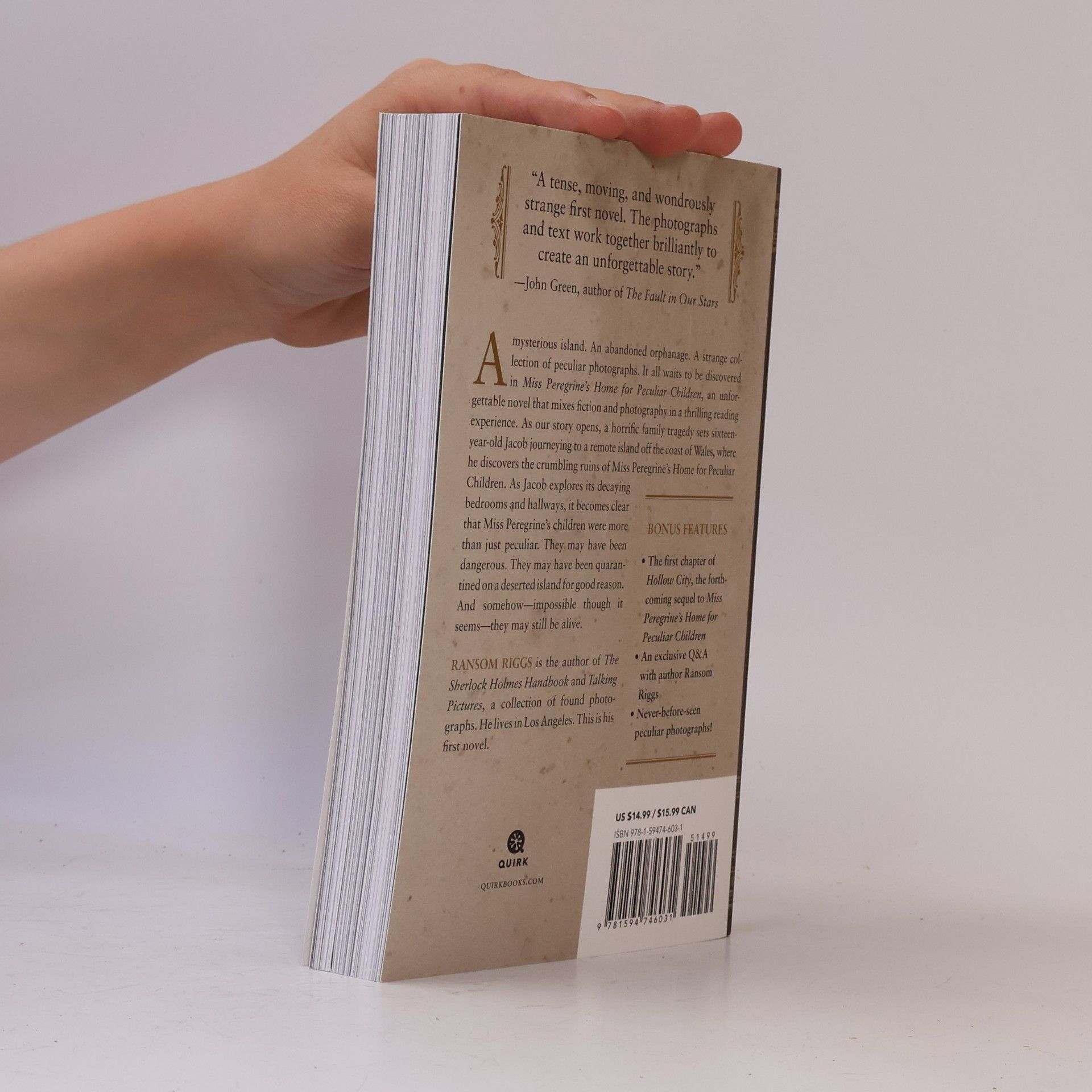 Ransom Riggs Miss Peregrine's Home for Peculiar Children